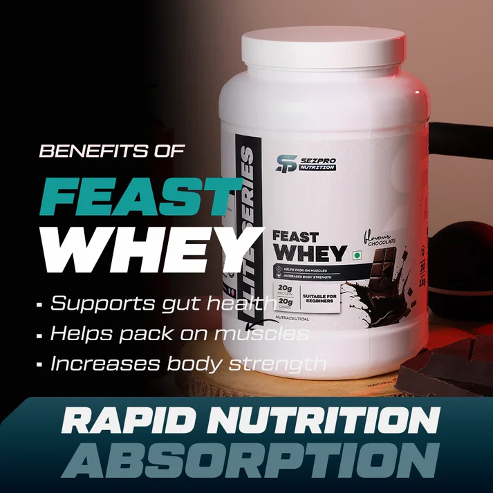 Sez Pro FEAST WHEY PROTEIN 2 Kg view 3