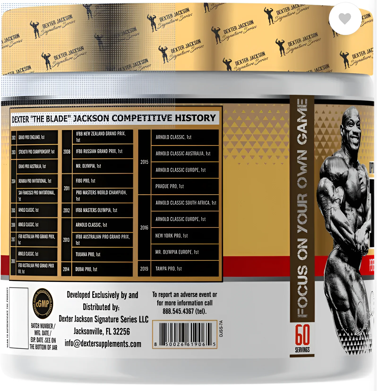 Dexter Jackson BCAA 60 Serving’s  view 2