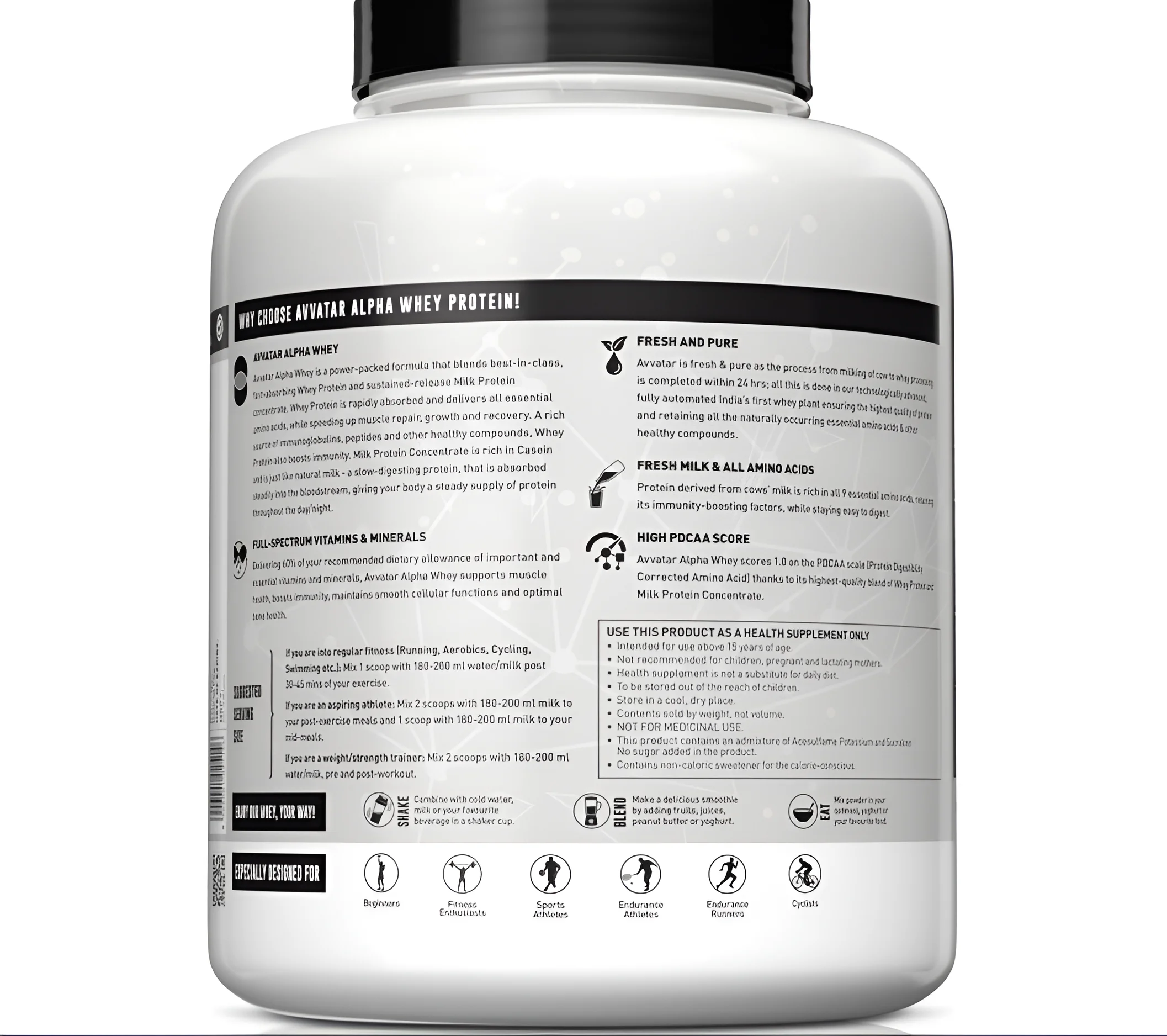 Avvatar  ALPHA WHEY 2 Kg view 2