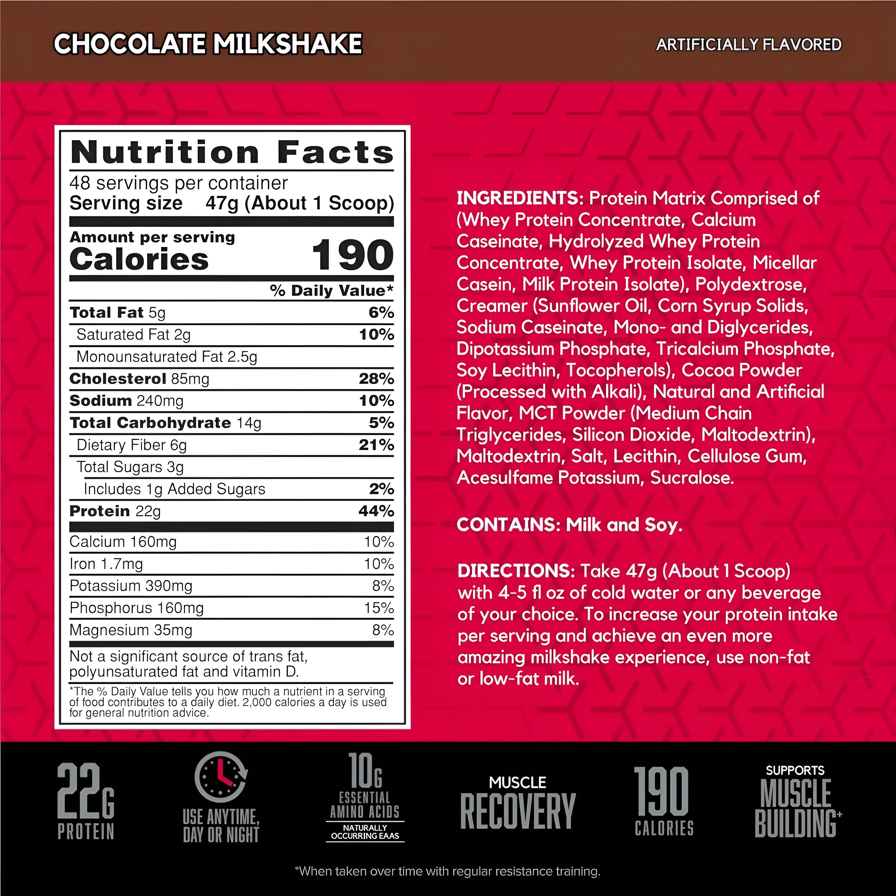 BSN Syntha 6 Protein Powder -  2.27 kg (Chocolate Milkshake) view 3