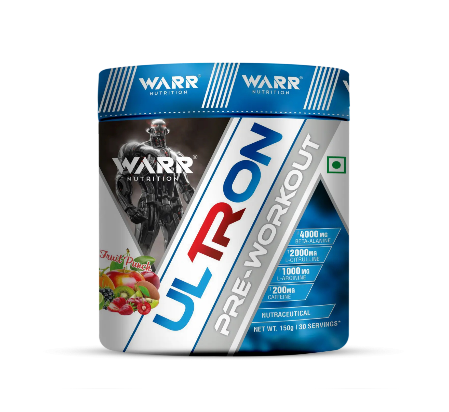 Warr ULTRON Pre-Workout 30 Serving’s 
