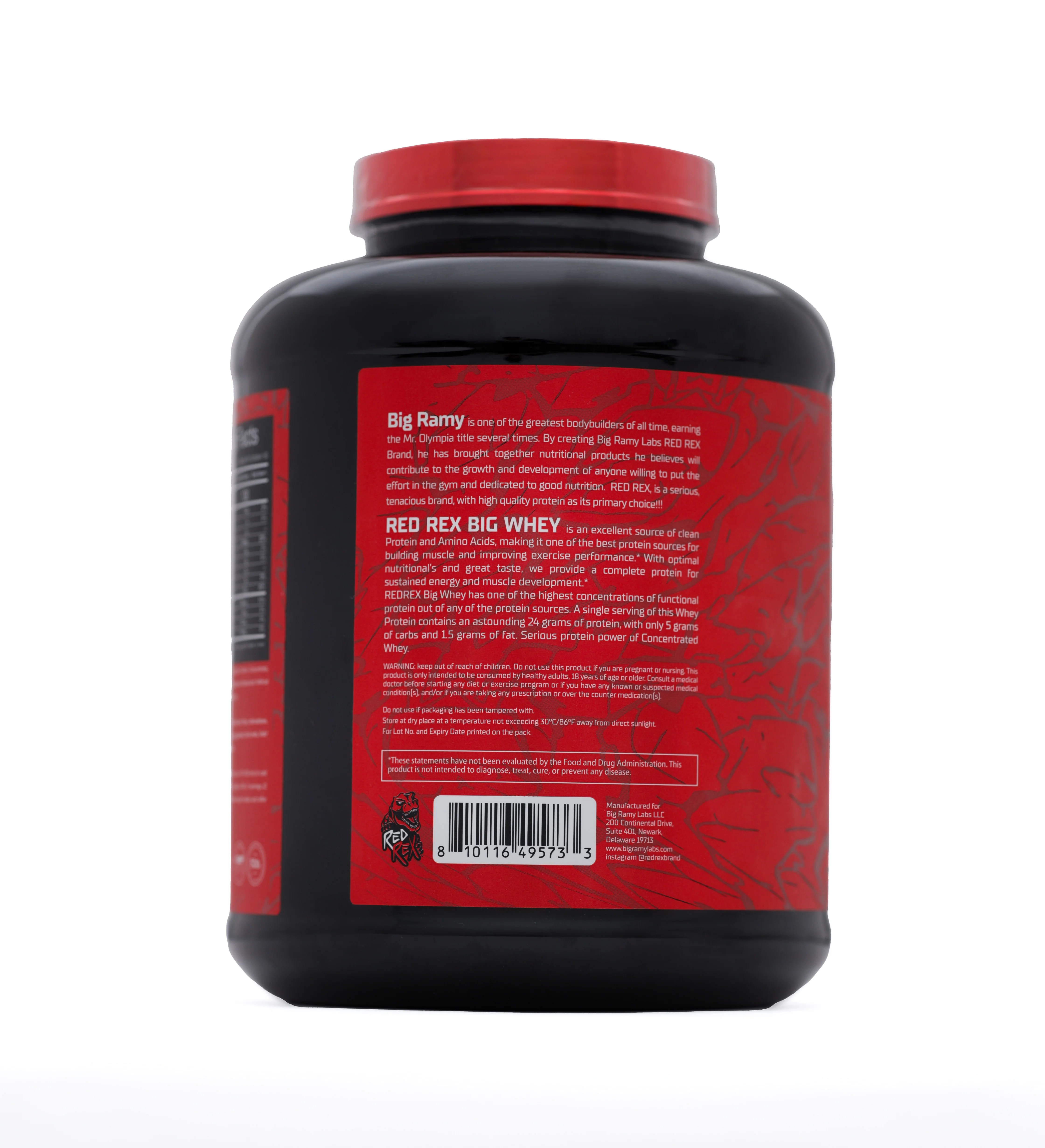 BIG RAMY LABS WHEY 4.5 LBS view 2