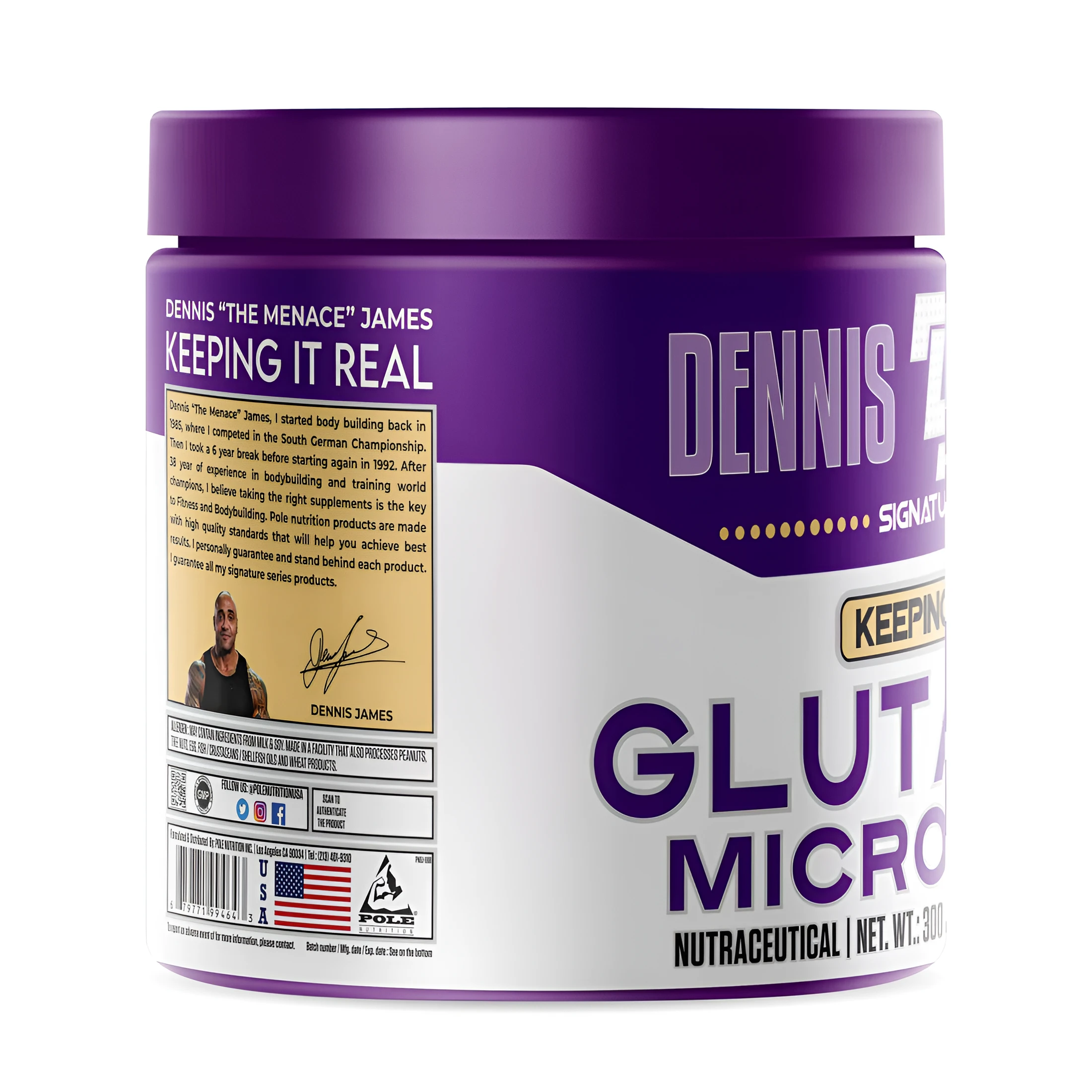 Dennis james GLUTAMINE MICRONIZED view 3