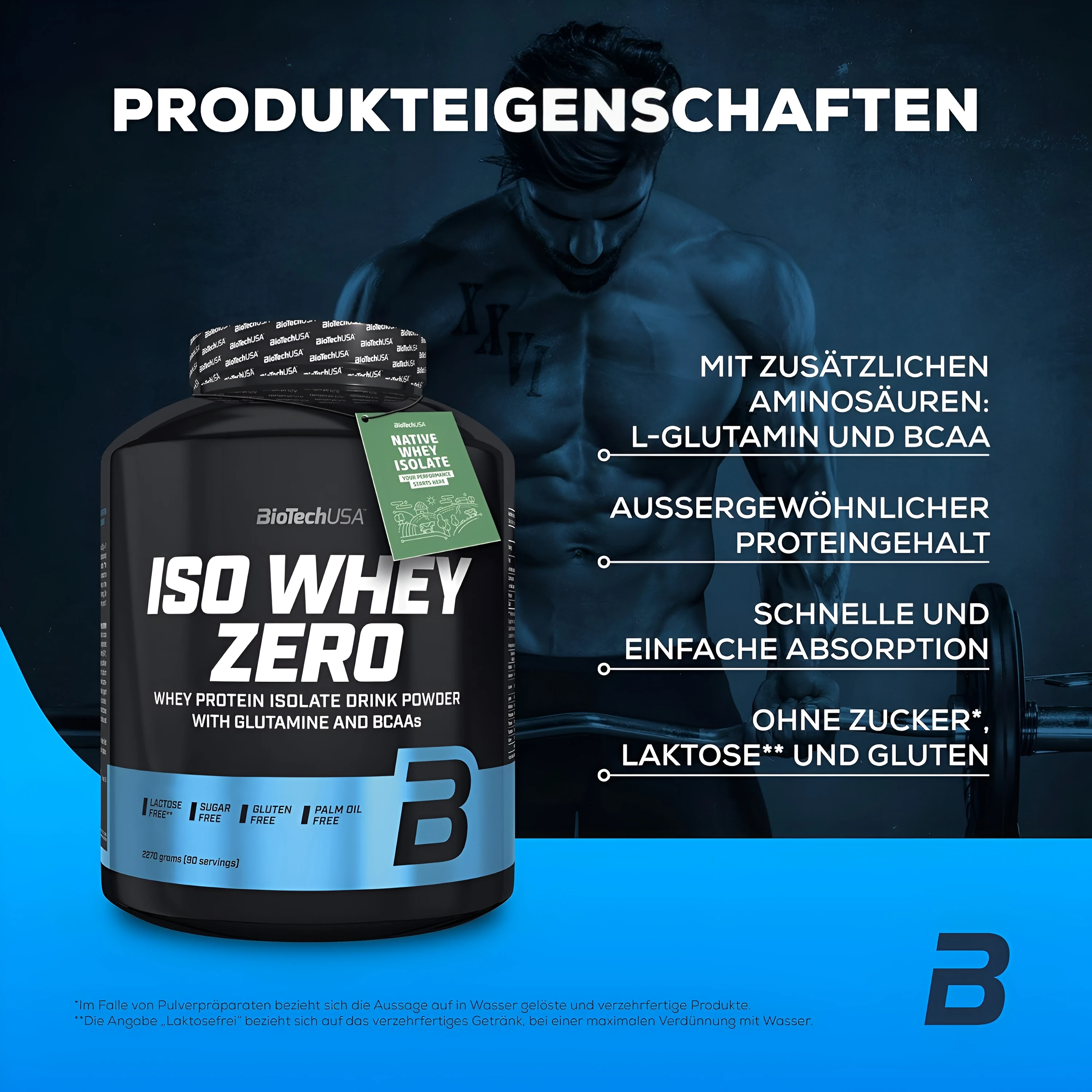 BioTechUSA ISO Whey Zero (2270g) view 3