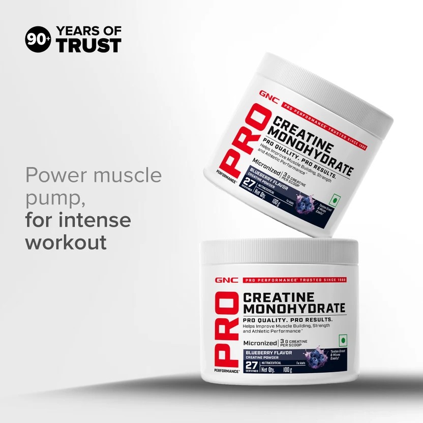 GNC CREATINE UNFLAVOURED 80 Ser 250 GM view 3