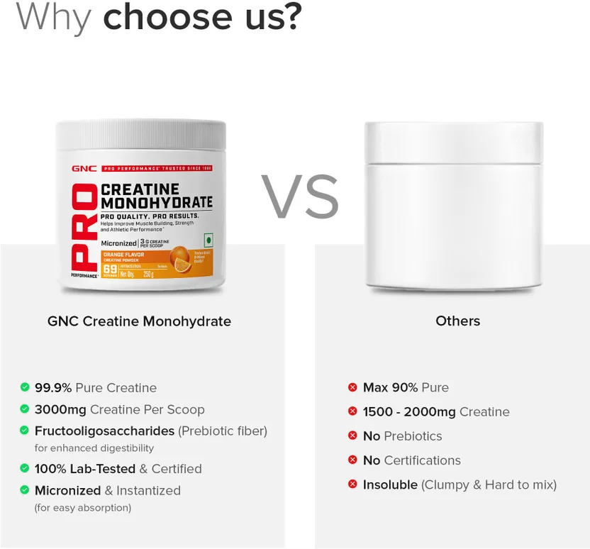 GNC CREATINE 250 GM 69 S view 5