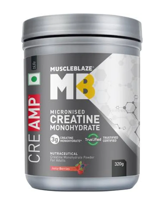 MuscleBlaze Micronised Creatine Monohydrate CreAMP