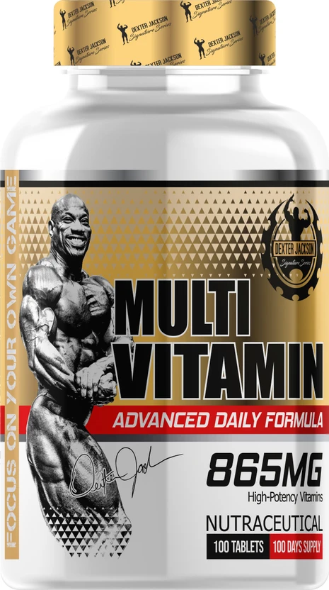 Dexter Jackson MULTIVITAMIN (100 tablets)
