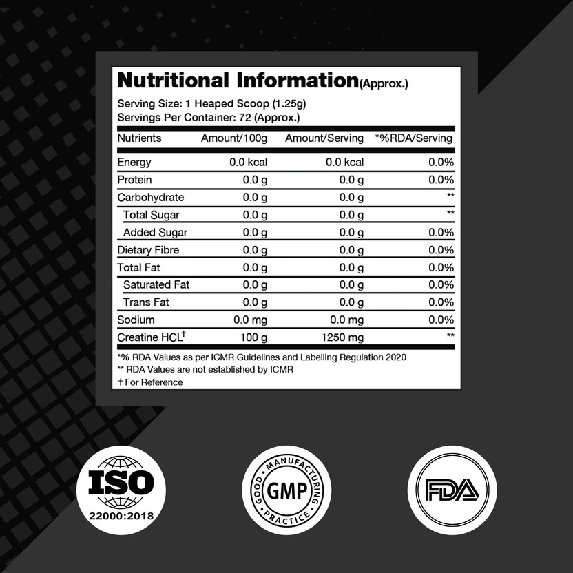 PROSUPPS CREATINE HCL 72 SEVING 90GM view 3