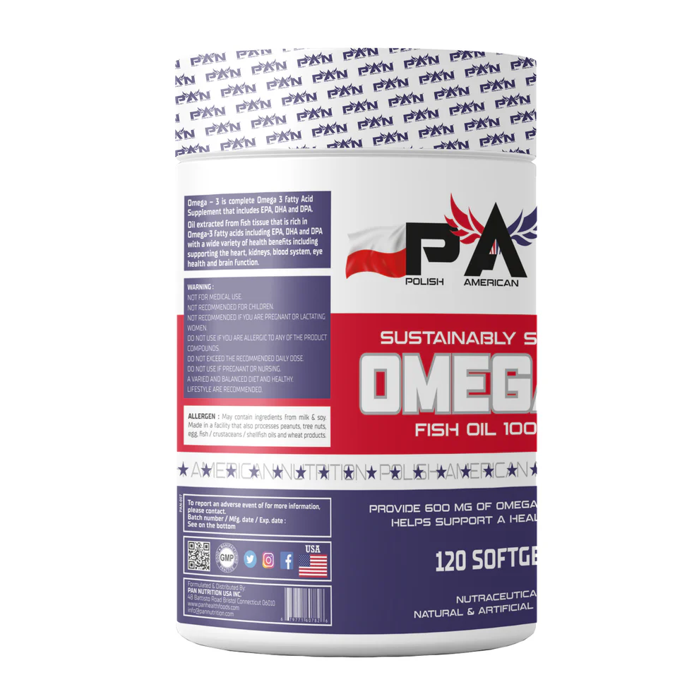 Pan OMEGA-3 (120 Softgels) view 2