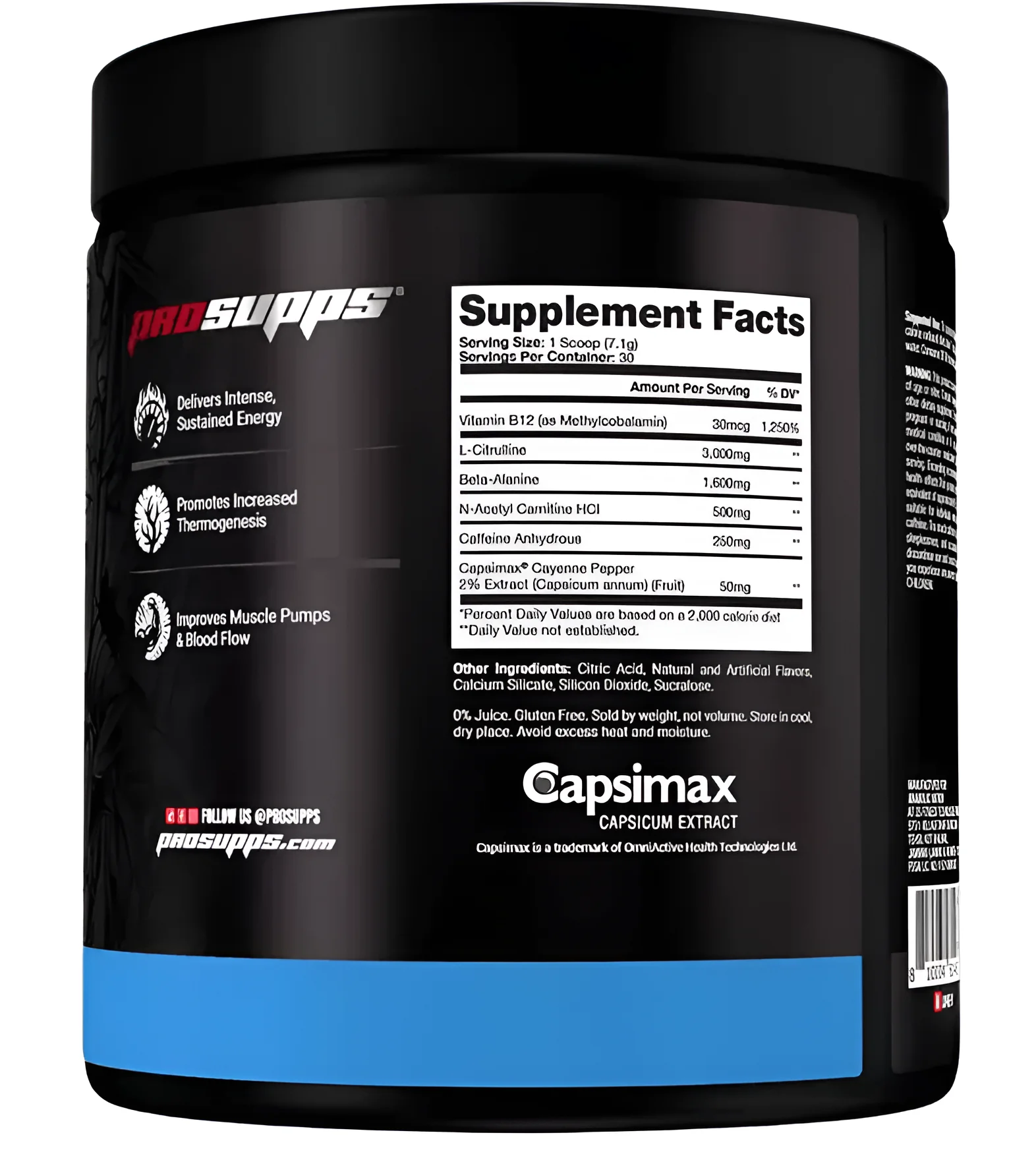 Pro Supps HYDE THERMO 30 Serving’s  view 2