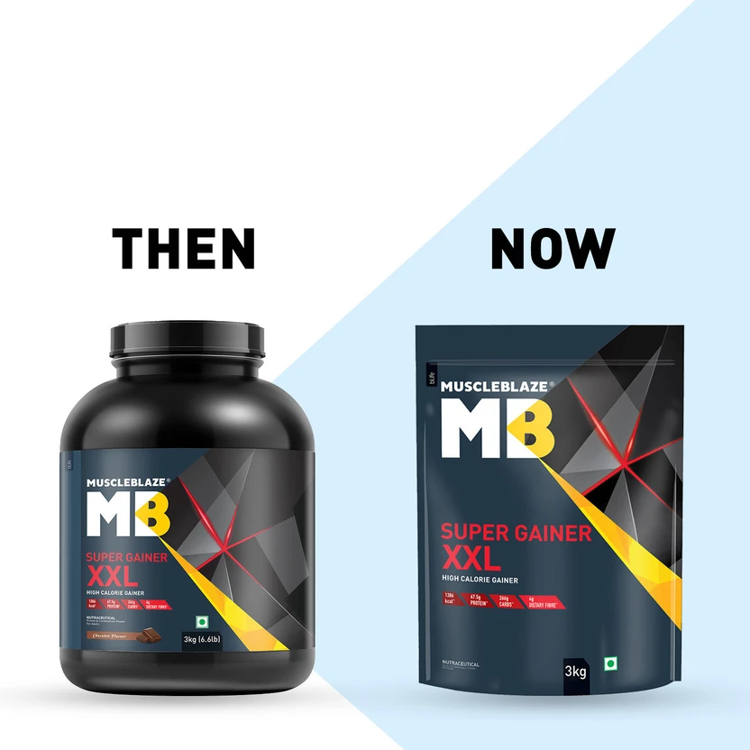 MUSCLE BLAZE XXL GAINER  3kg view 2