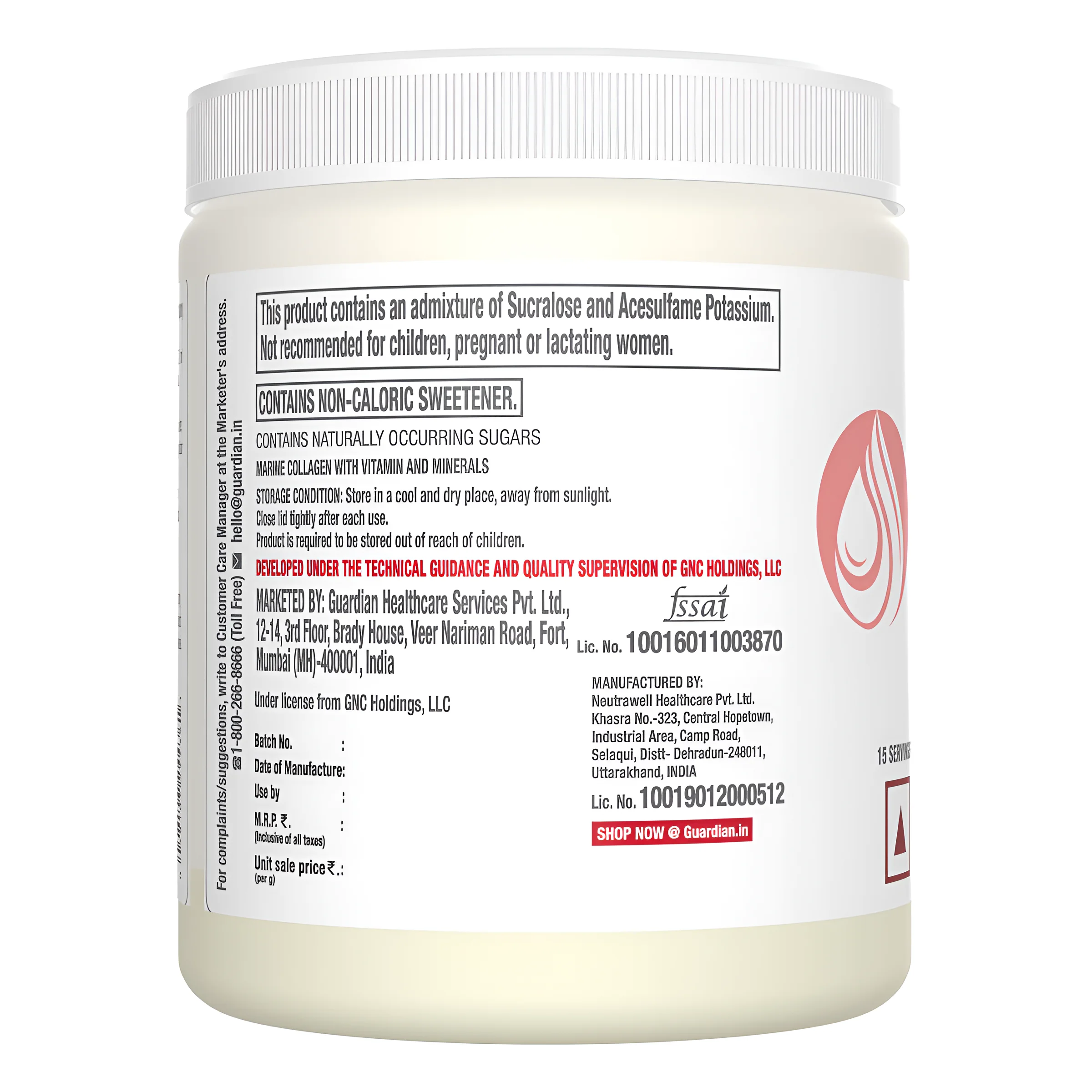 Gnc COLLAGEN 15 Servings view 3