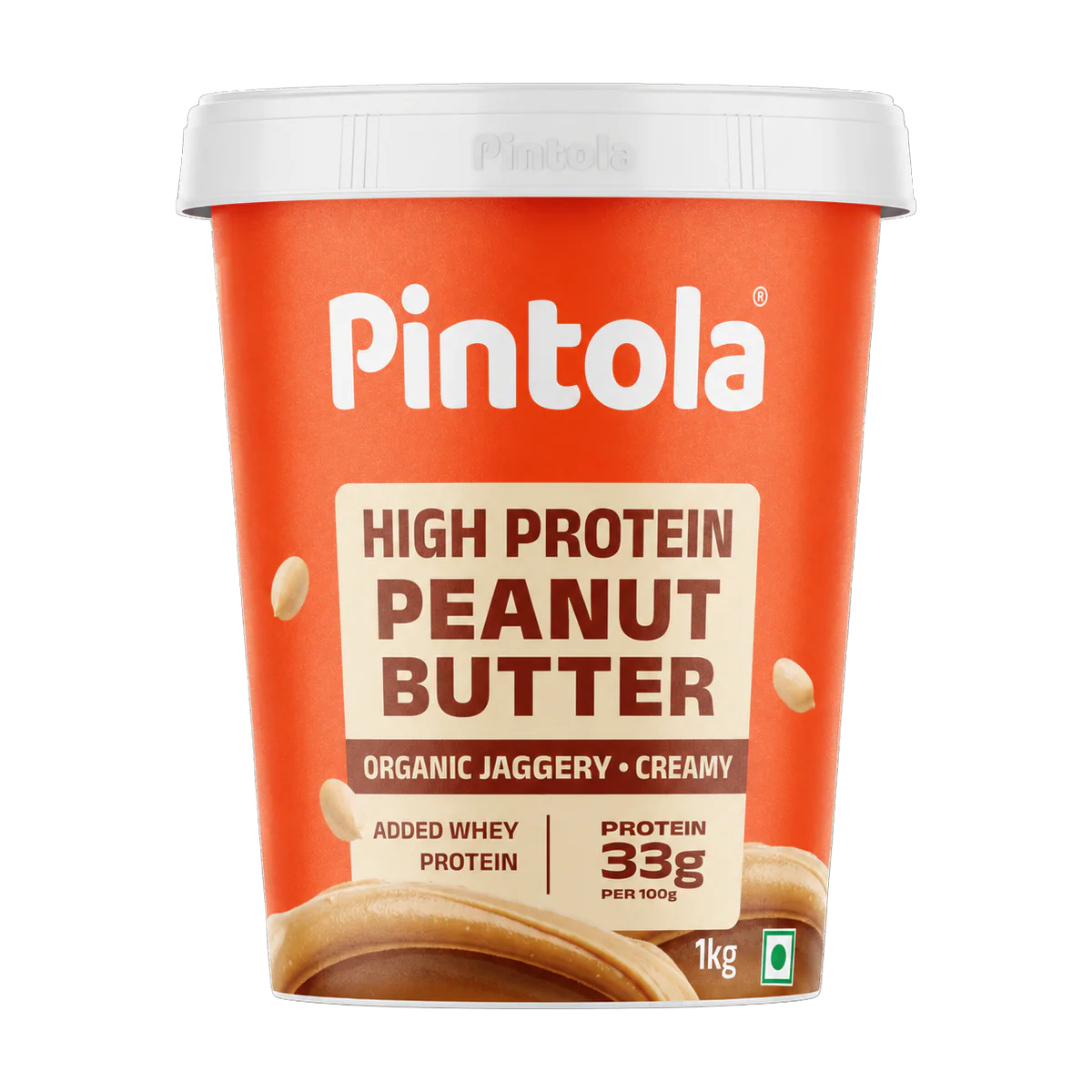 PINTOLA HIGH PROTIEN PEANUT BUTTER 1KG