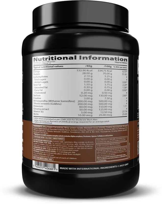 QNT NITRA PURE WHEY 1.6 KG view 2