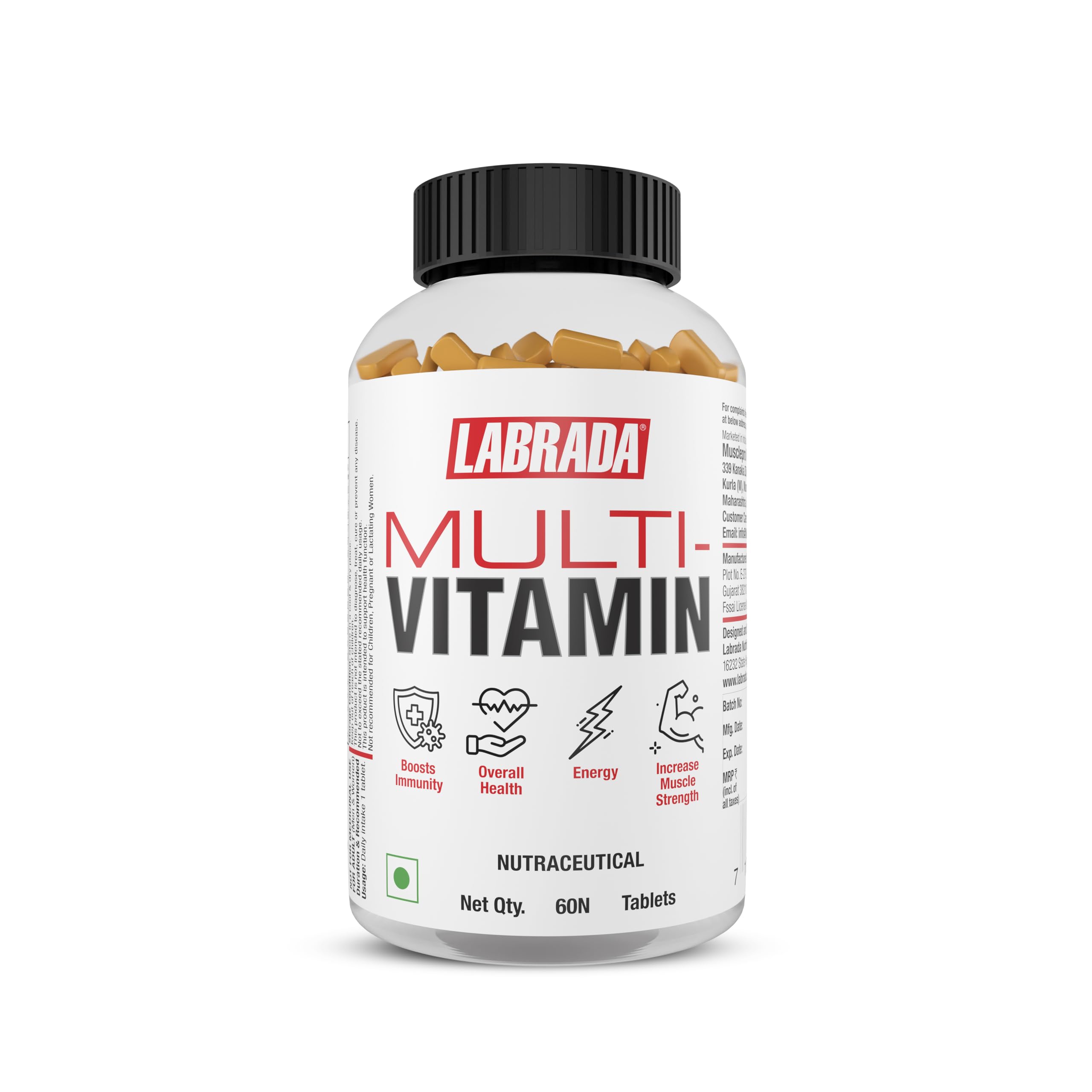 Labrada MULTIVITAMIN 60 Tablets