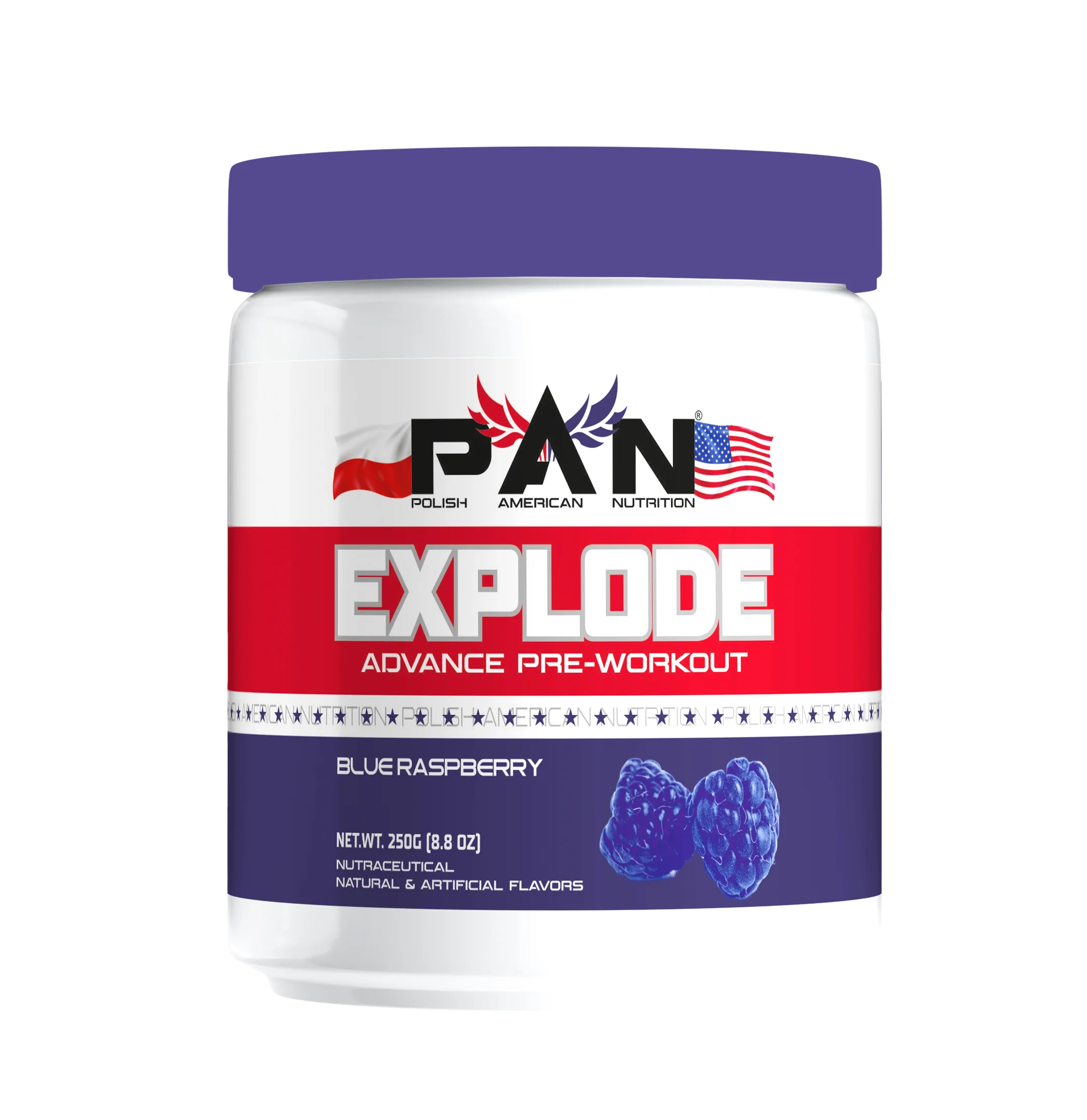 Pan EXPLODE Pre-Workout 50 Serving’s 