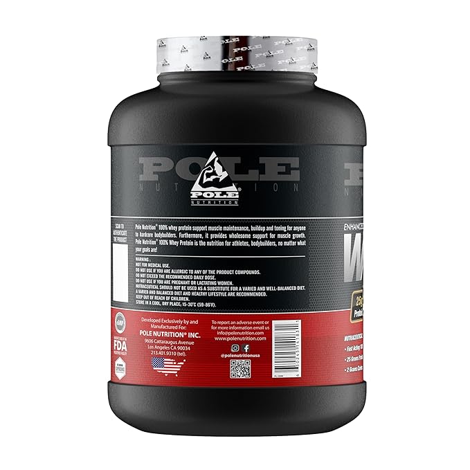 Pole Nutrition WHEY 5 Lbs (2268 Gms) view 5