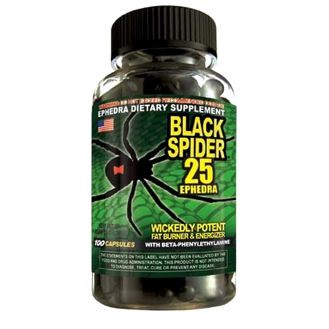 Cloma Pharma BLACK SPIDER 100 Caps 