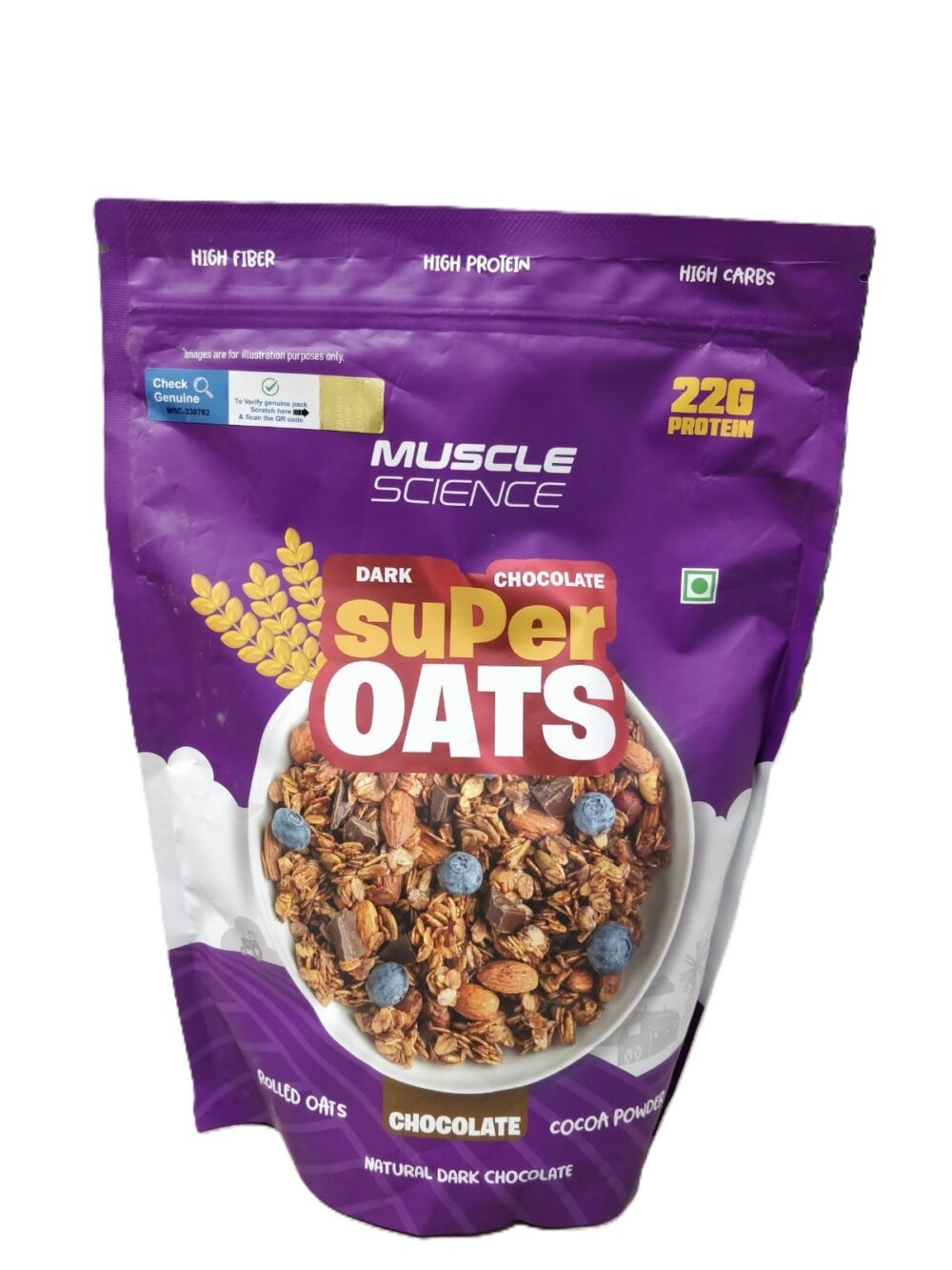 MUSCLE SCIENCE OATS 1 KG