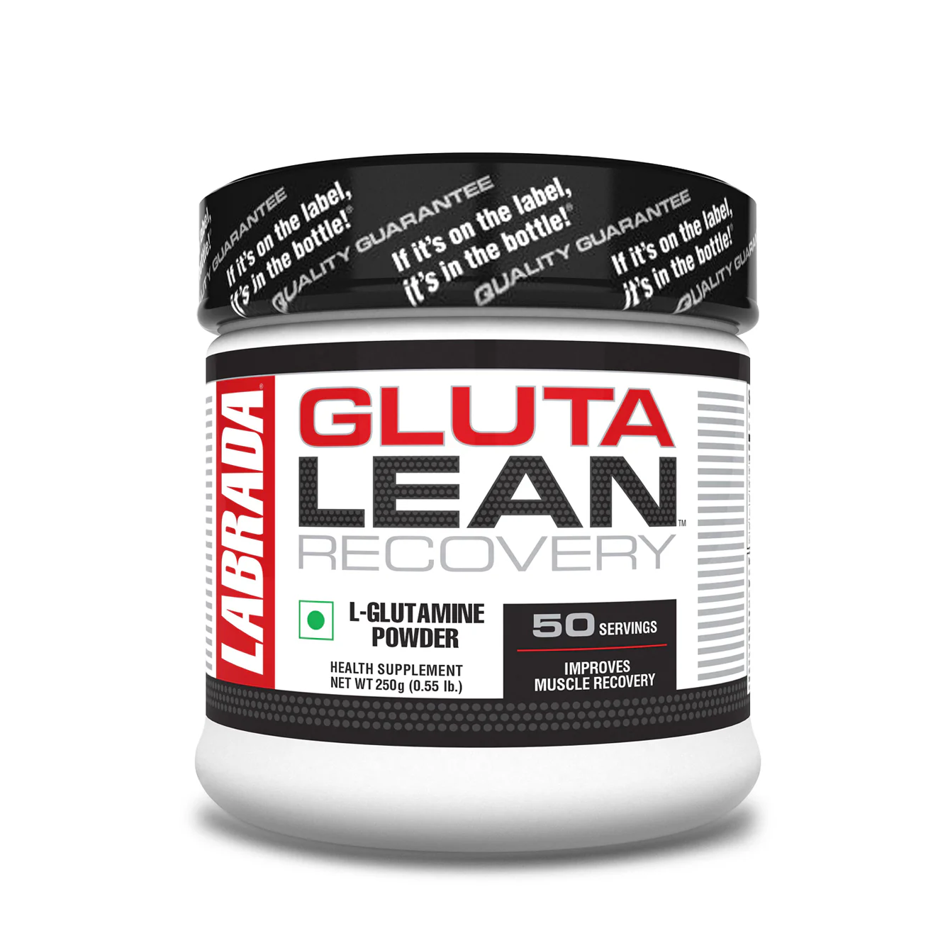 Labrada GlutaLean Recovery L-GLUTAMINE Powder 250gm