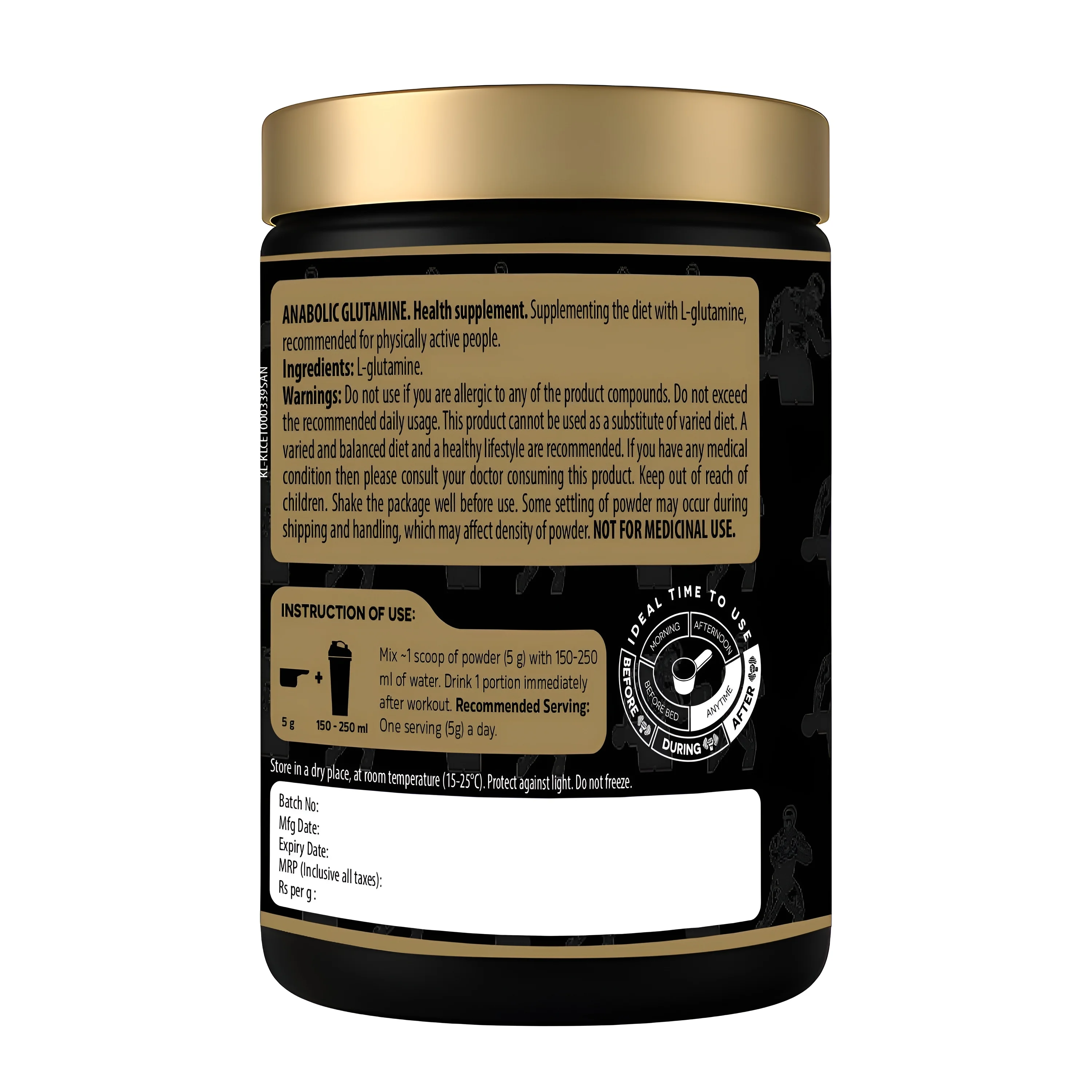 Kevin Levrone ANABOLIC GLUTAMINE 300gm view 2