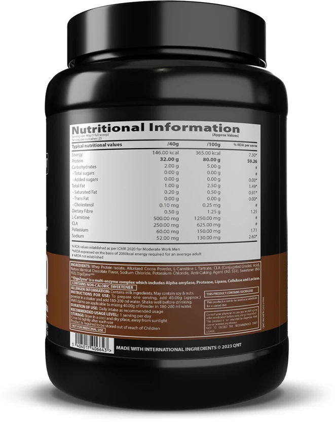QNT ISO RIPPED ISOLATE PROTEIN view 2