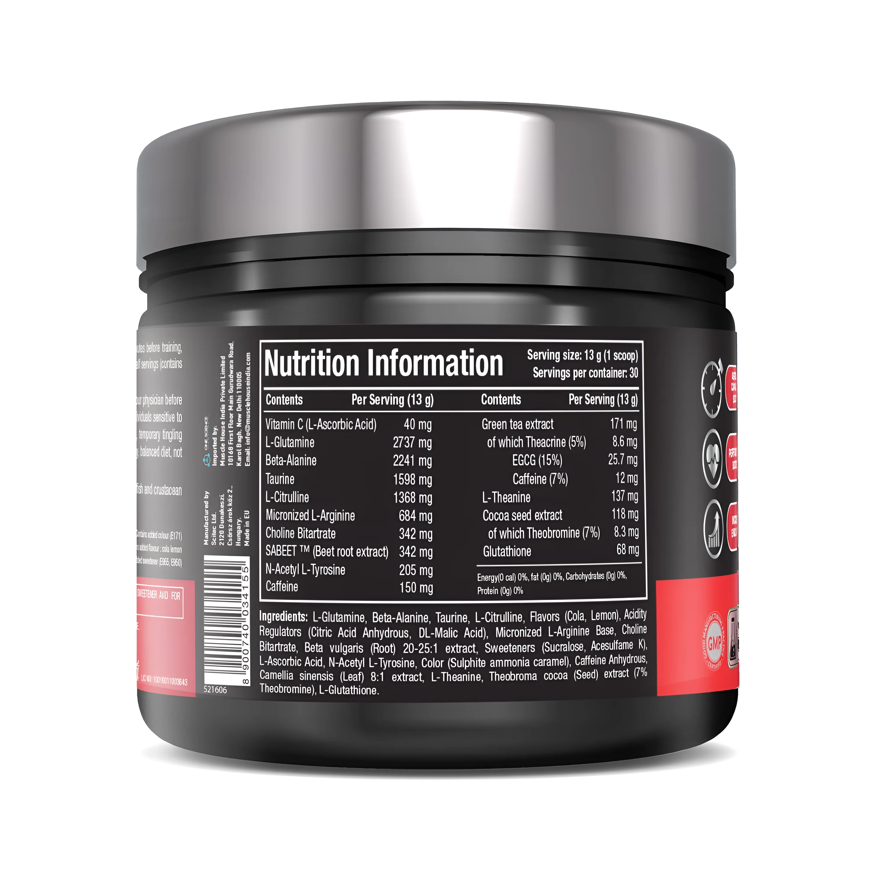 One Science GHOST Pre-Workout 30 Servings view 3