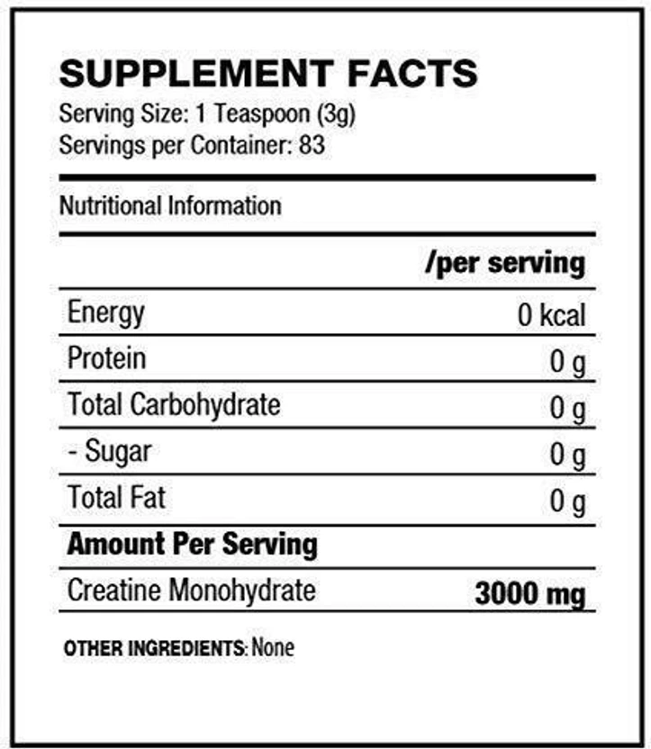 QNT CREATINE 100 GM view 4