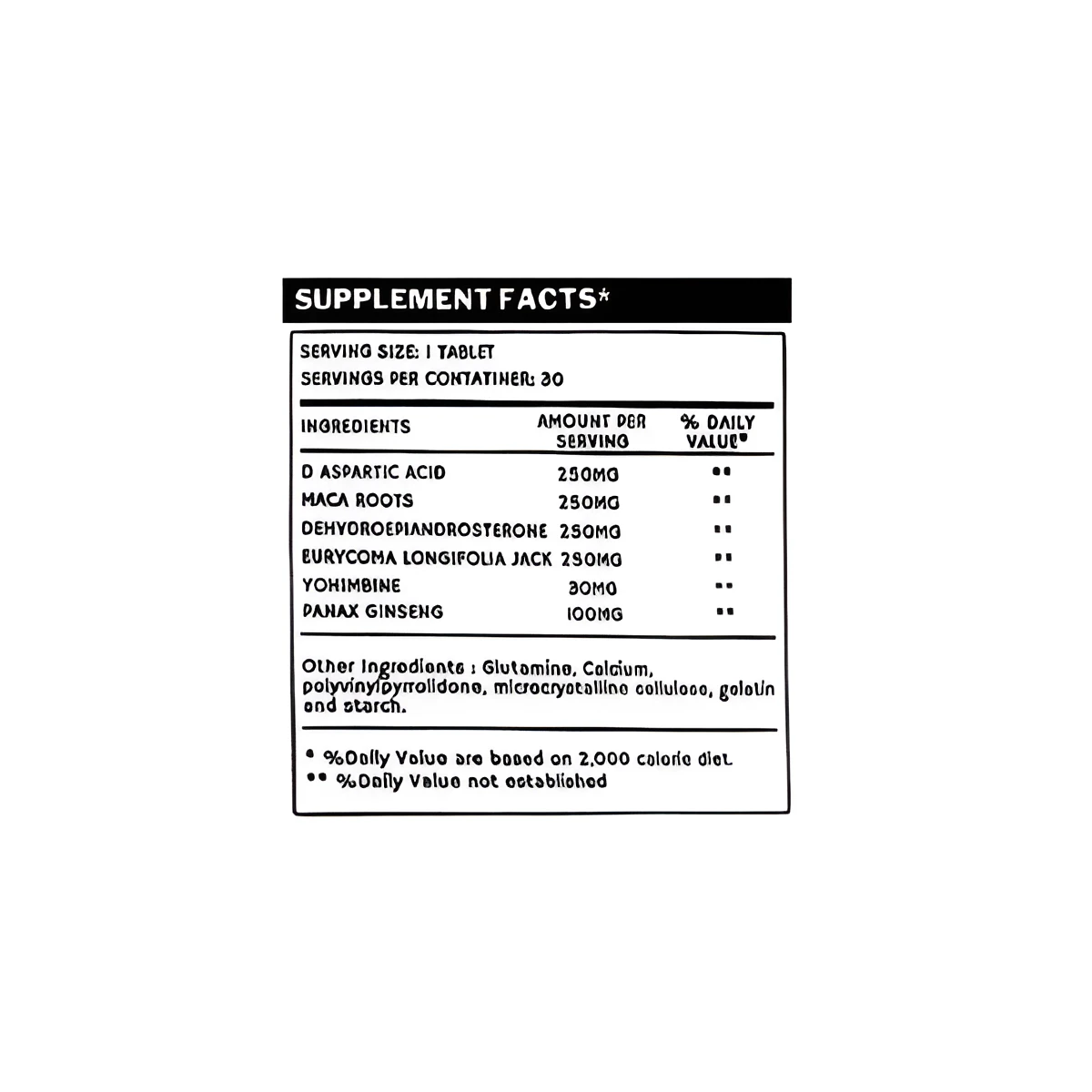 Biogene Pharma  BURN 30 TAB view 2