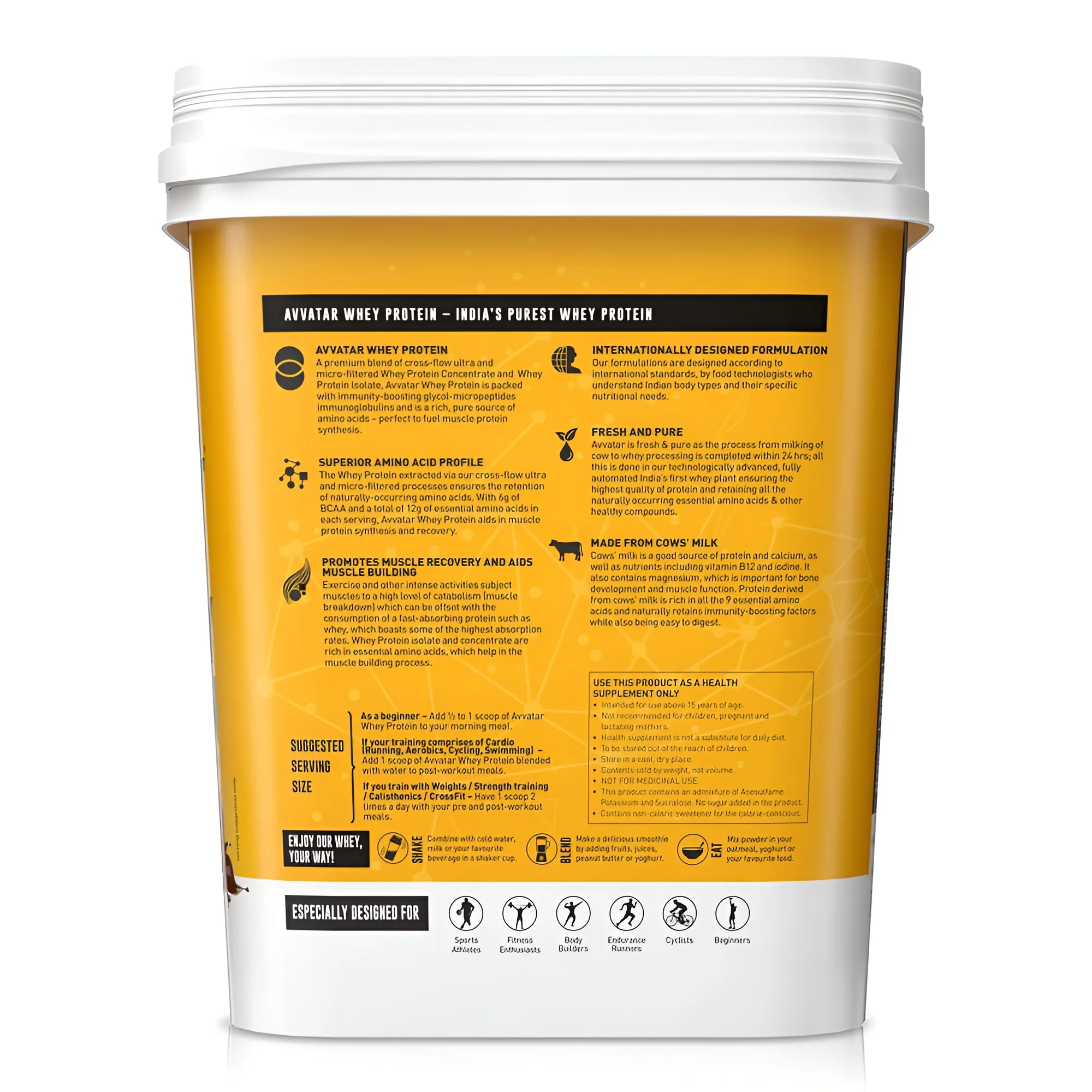 Avvtar WHEY PROTEIN 4 Kg view 2