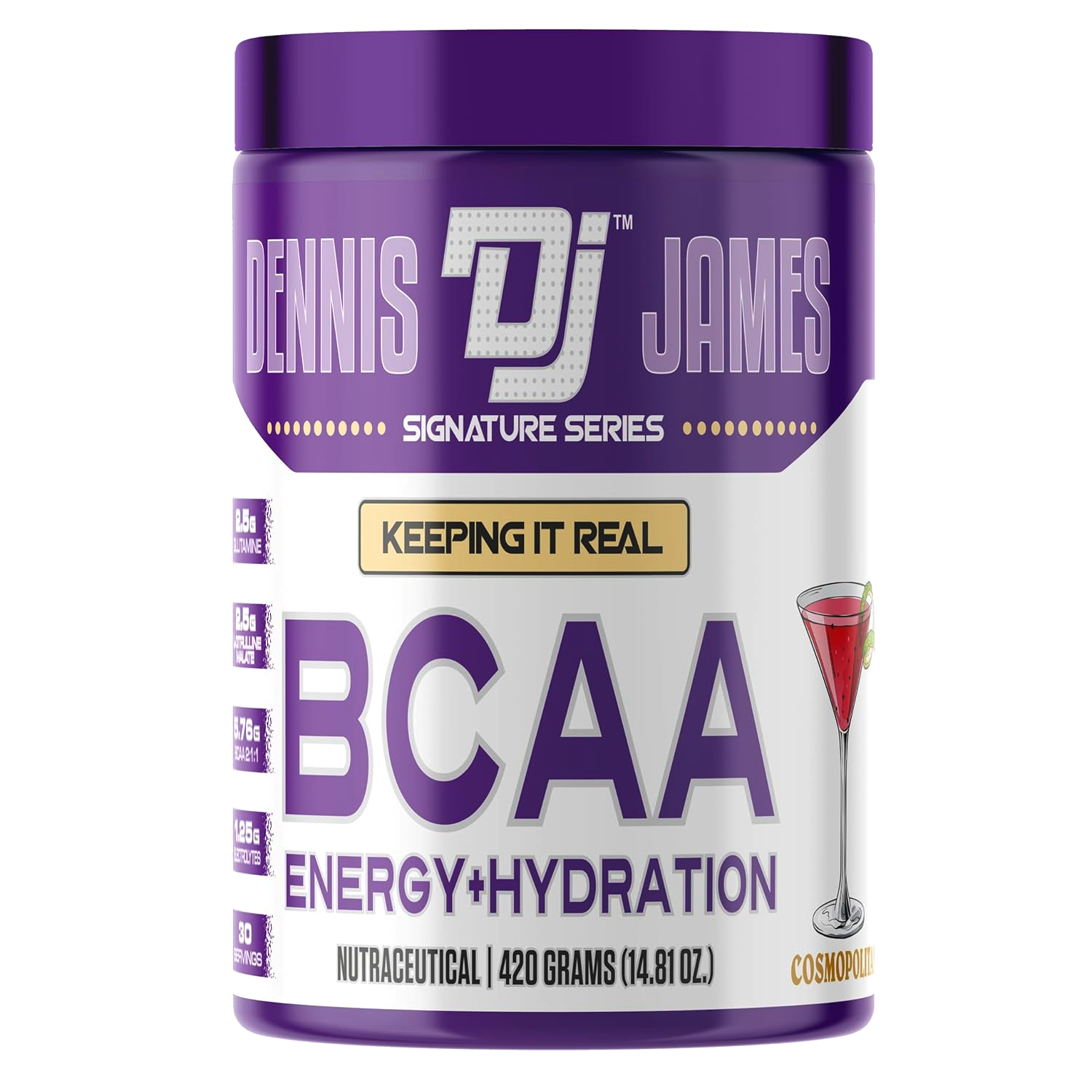DENNIS JAMES BCAA ENERGY + HYDRATION