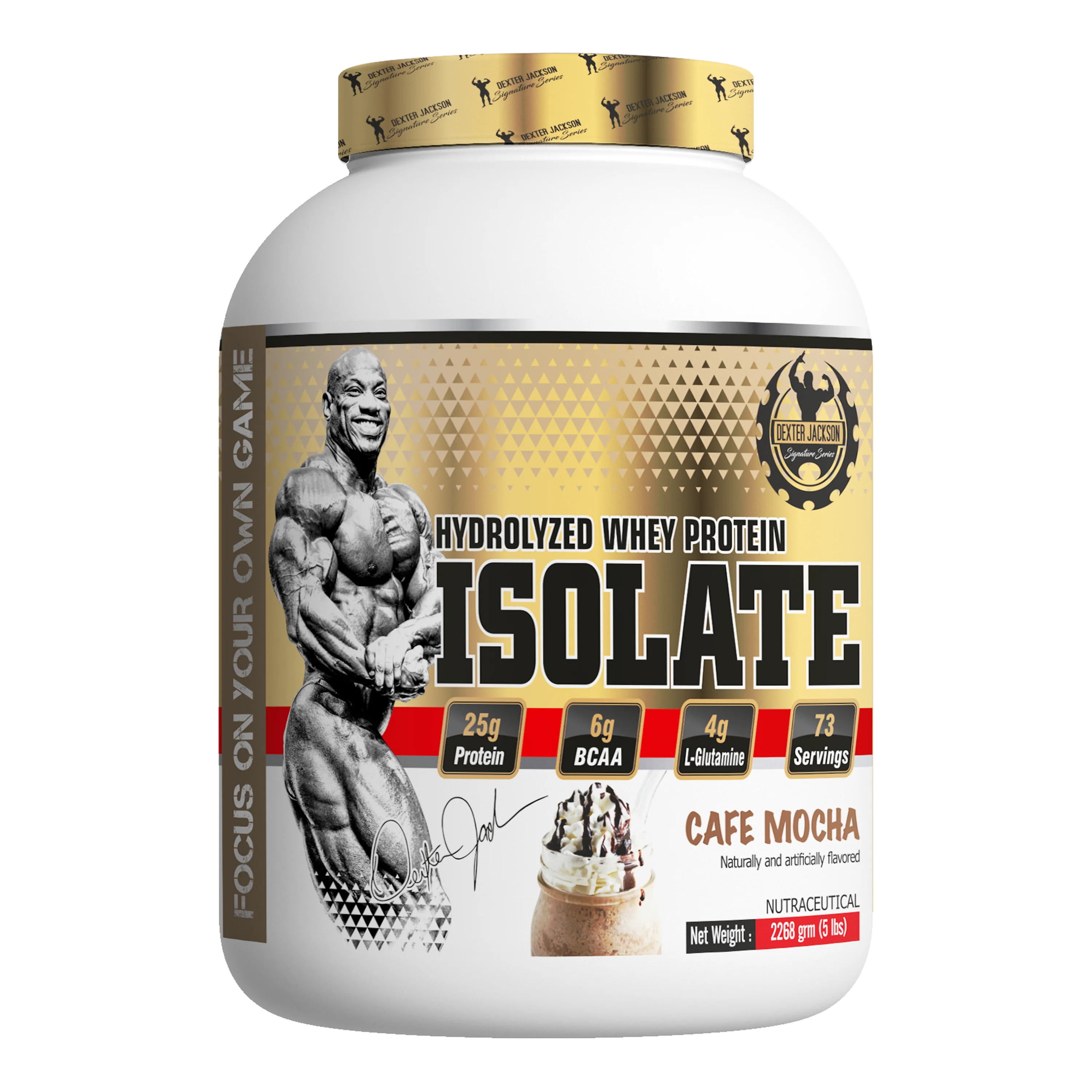 Dexter Jackson WHEY PROTEIN ISOLATE (5 lbs / 2268 g)