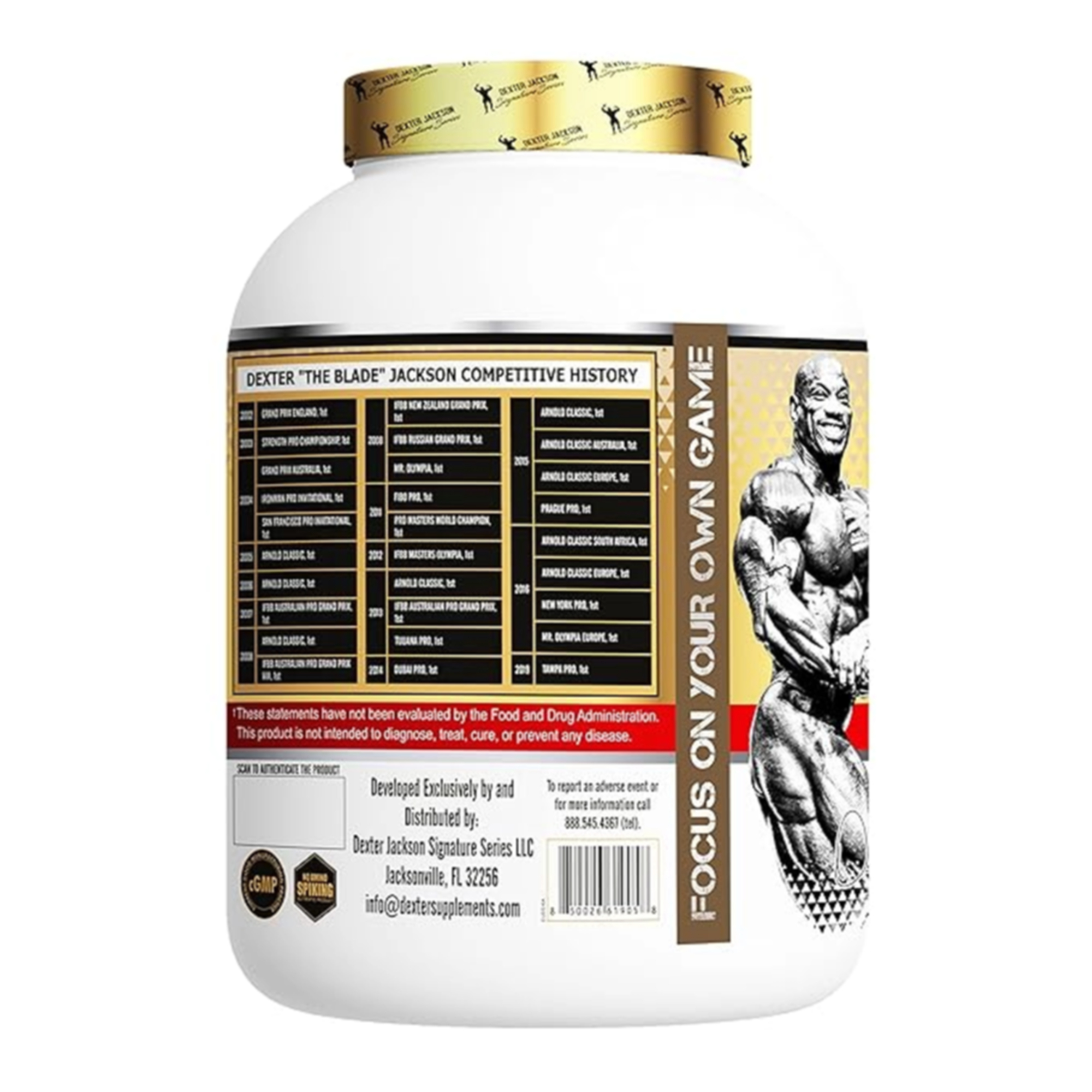 Dexter Jackson WHEY PROTEIN ISOLATE (5 lbs / 2268 g) view 4