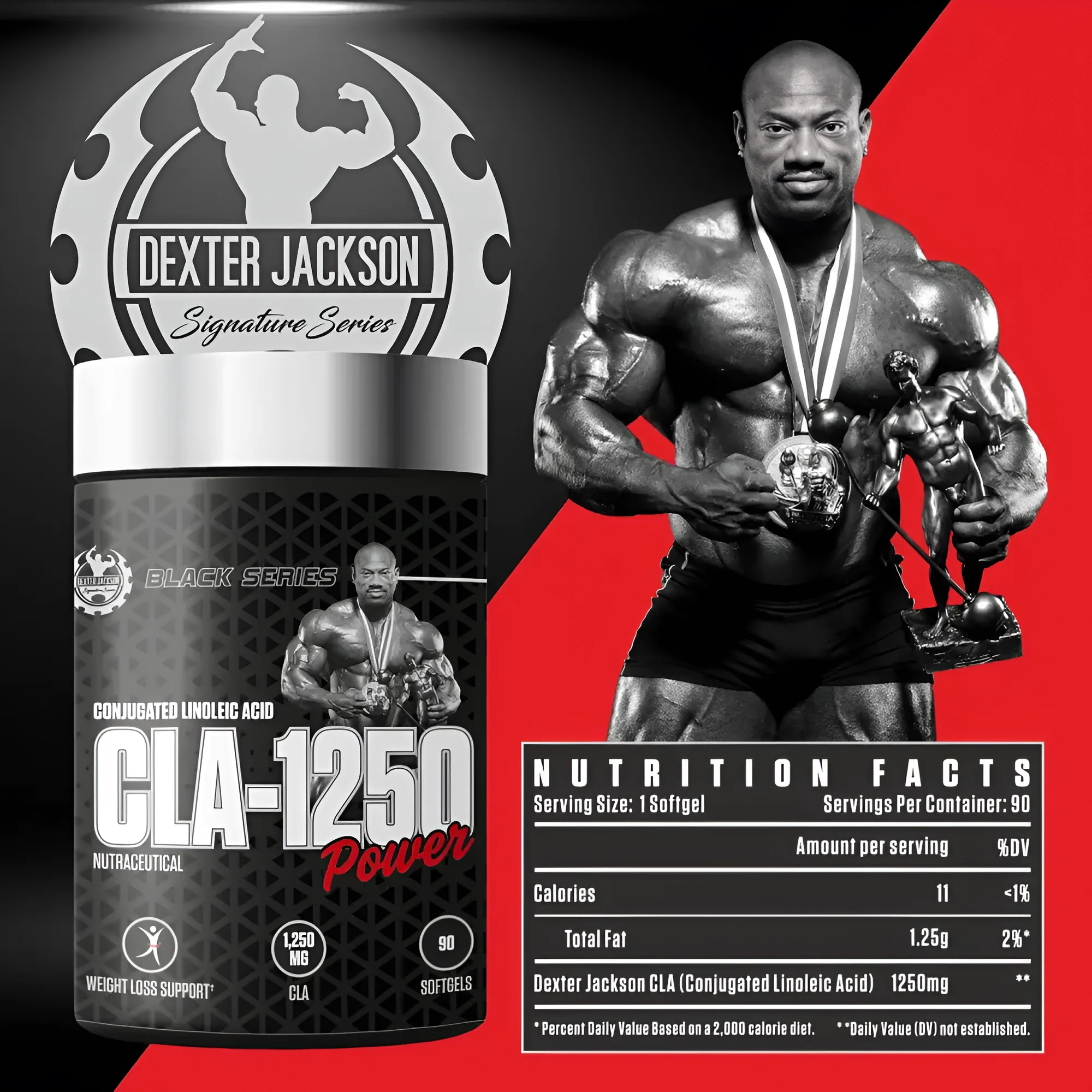 Dexter Jackson CLA -1250 90 Gel’s  view 3