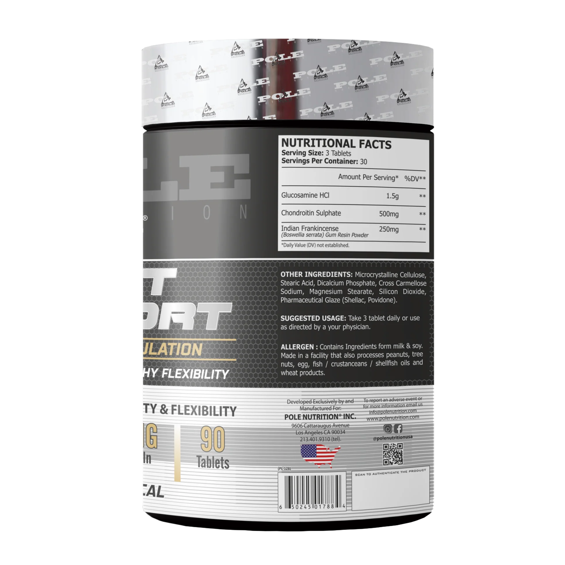 POLE NUTRITION JOINT SUPPORT 90 TAB view 2