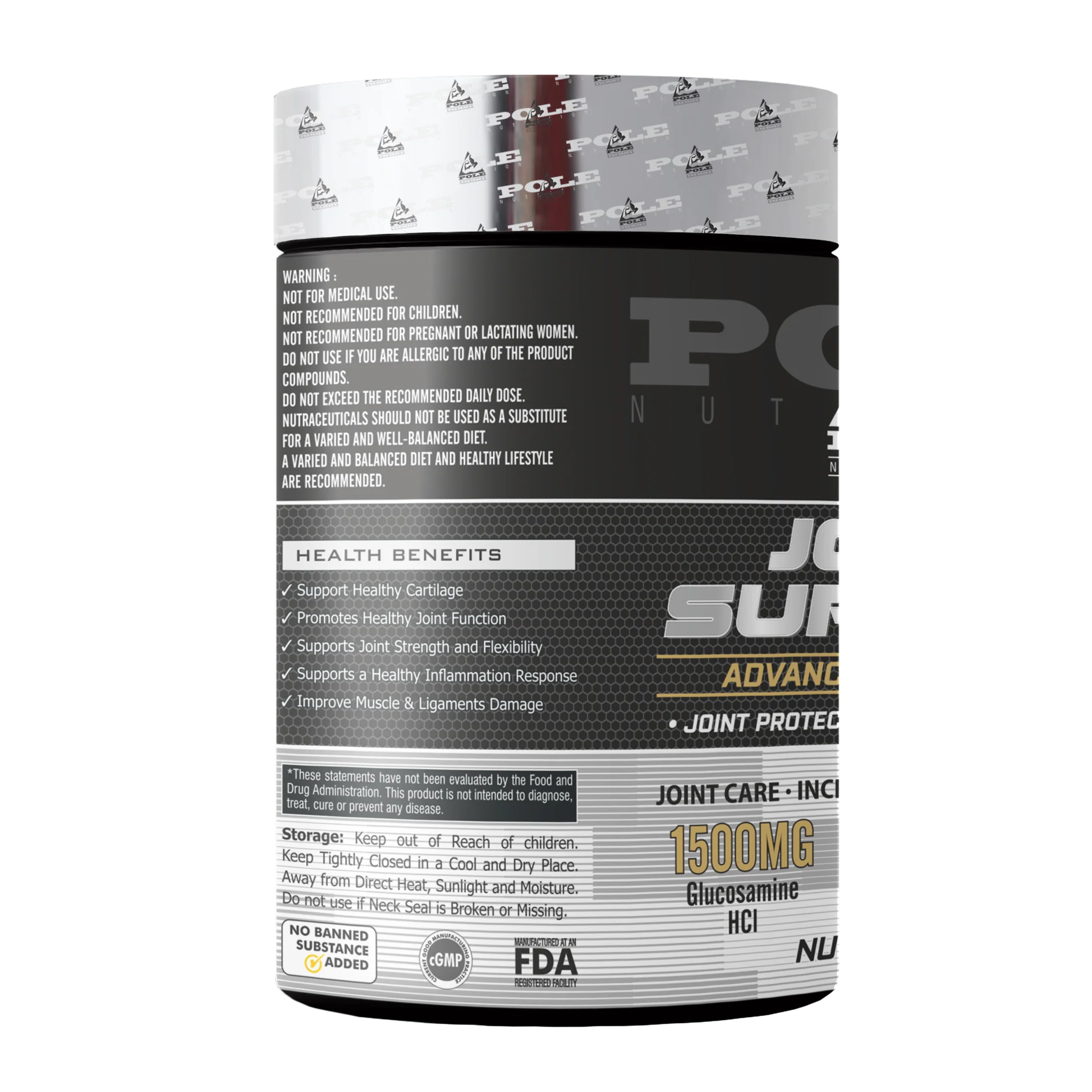 POLE NUTRITION JOINT SUPPORT 90 TAB view 3