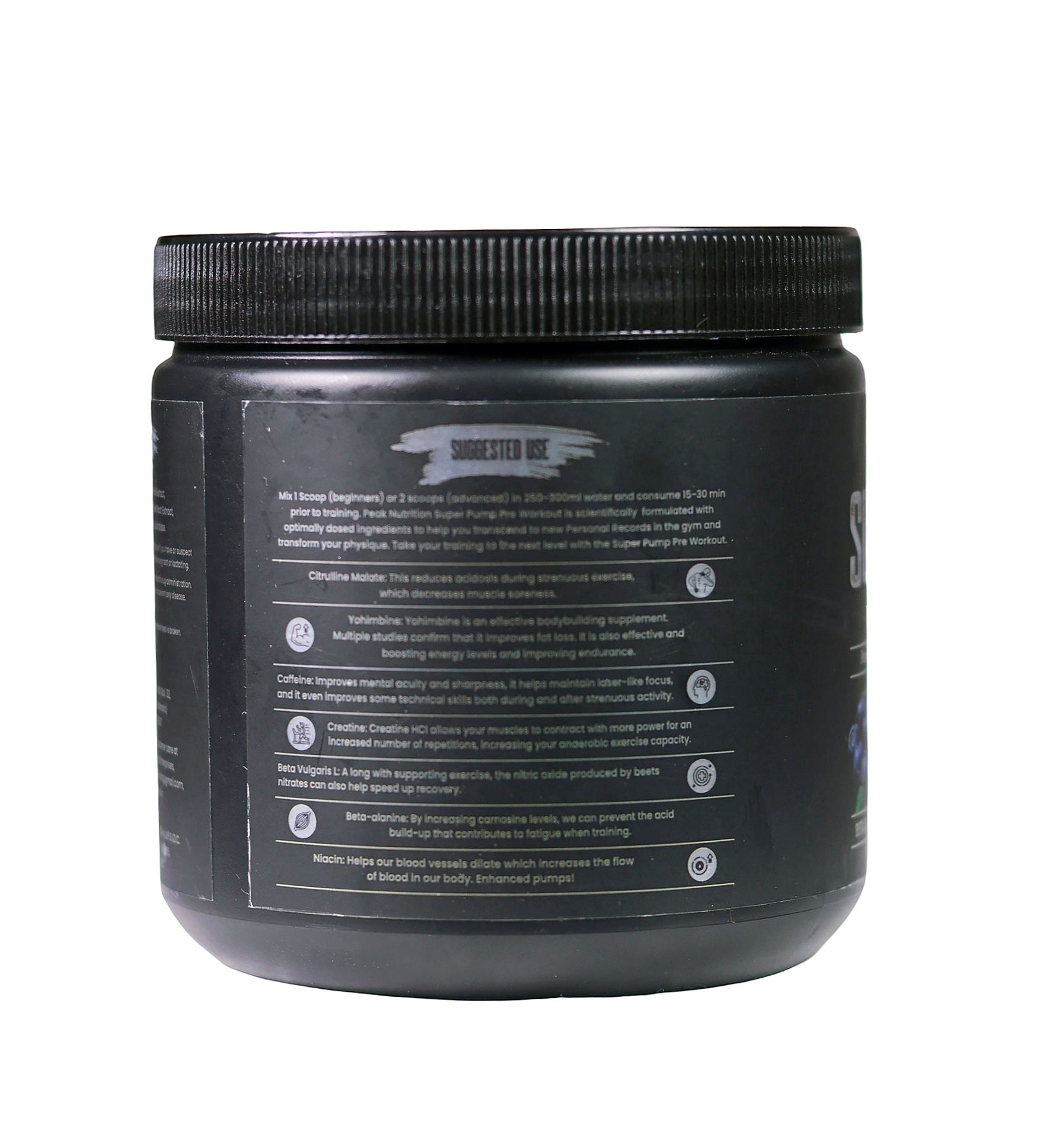 Peak Nutrition SUPER PUMP 30 Serving’s  view 3