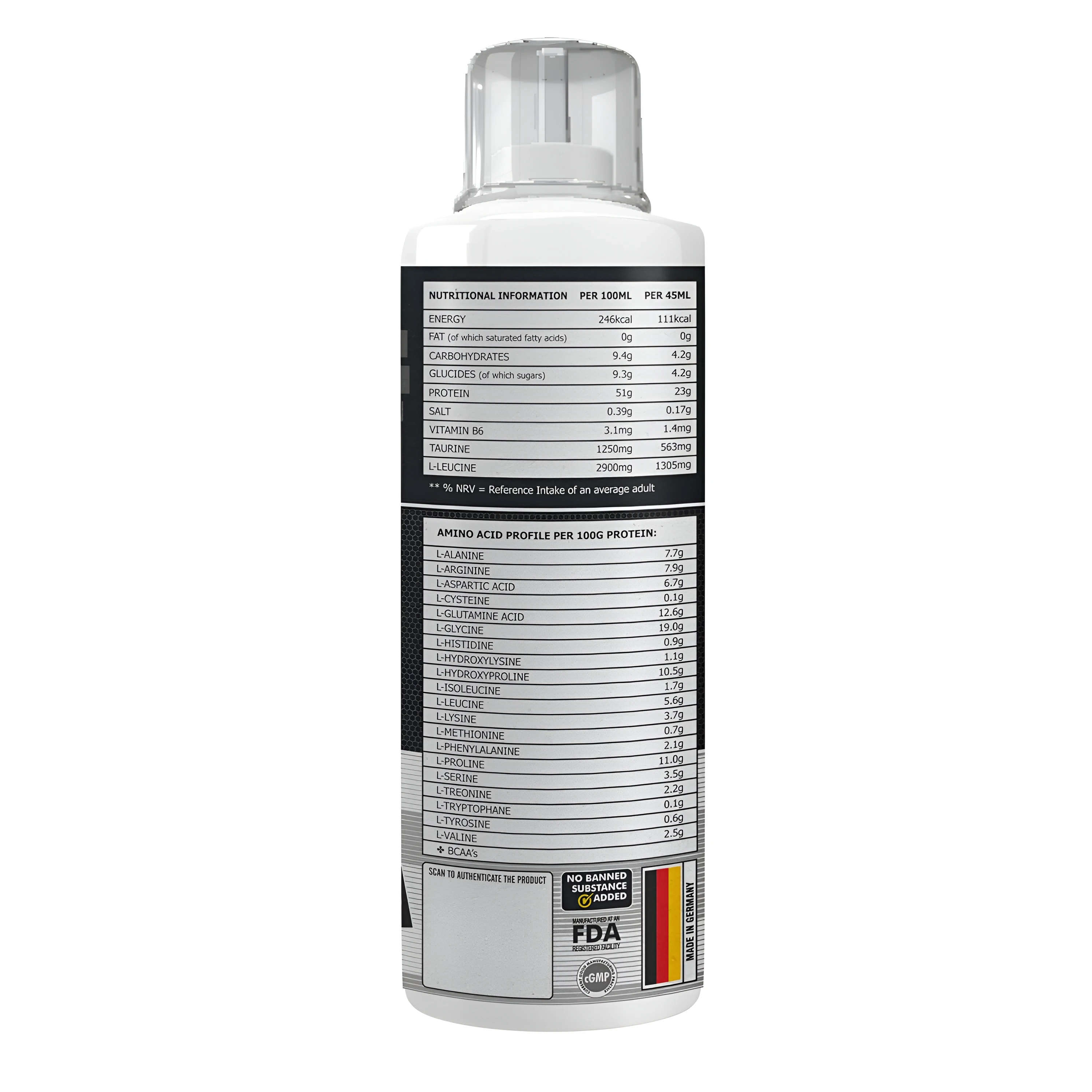 Pole Nutrition AMINO POWDER LIQUID  view 3