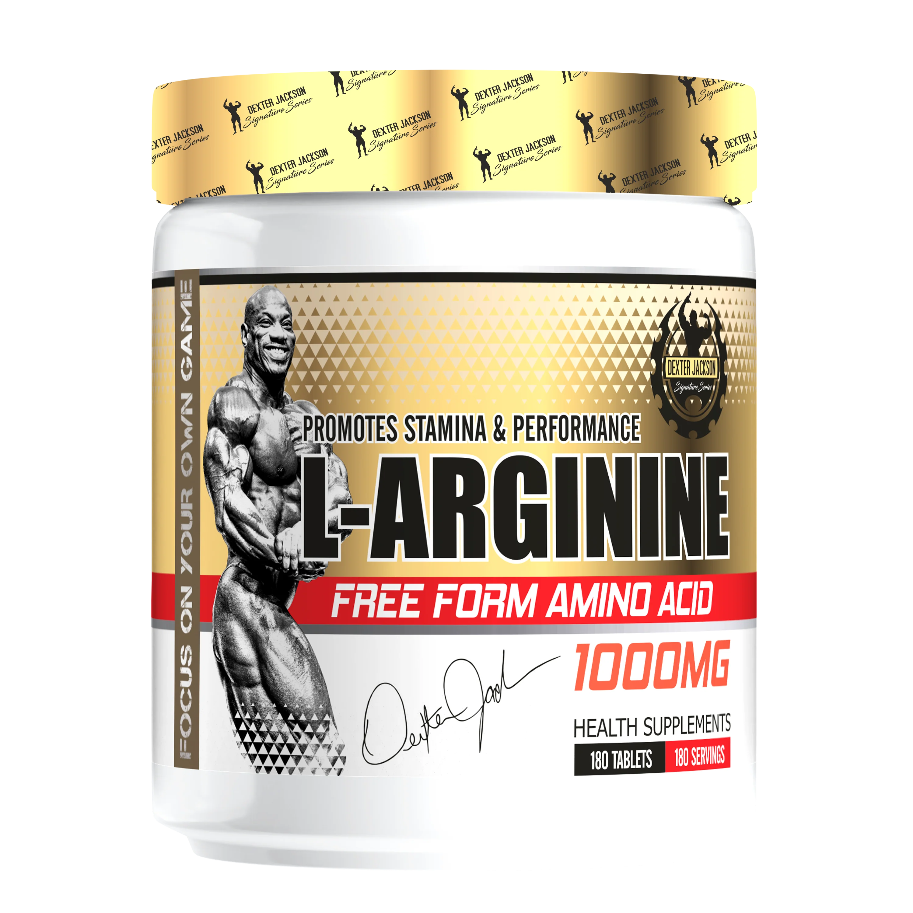 Dexter Jackson L-ARGININE (180 tablets)