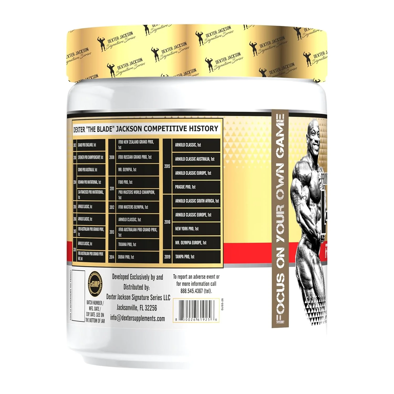 Dexter Jackson L-ARGININE (180 tablets) view 3