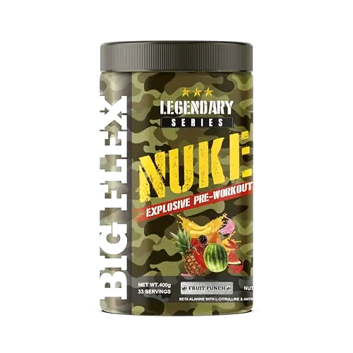 Big Flex NUKE Pre-Workout 33 Serving’s 