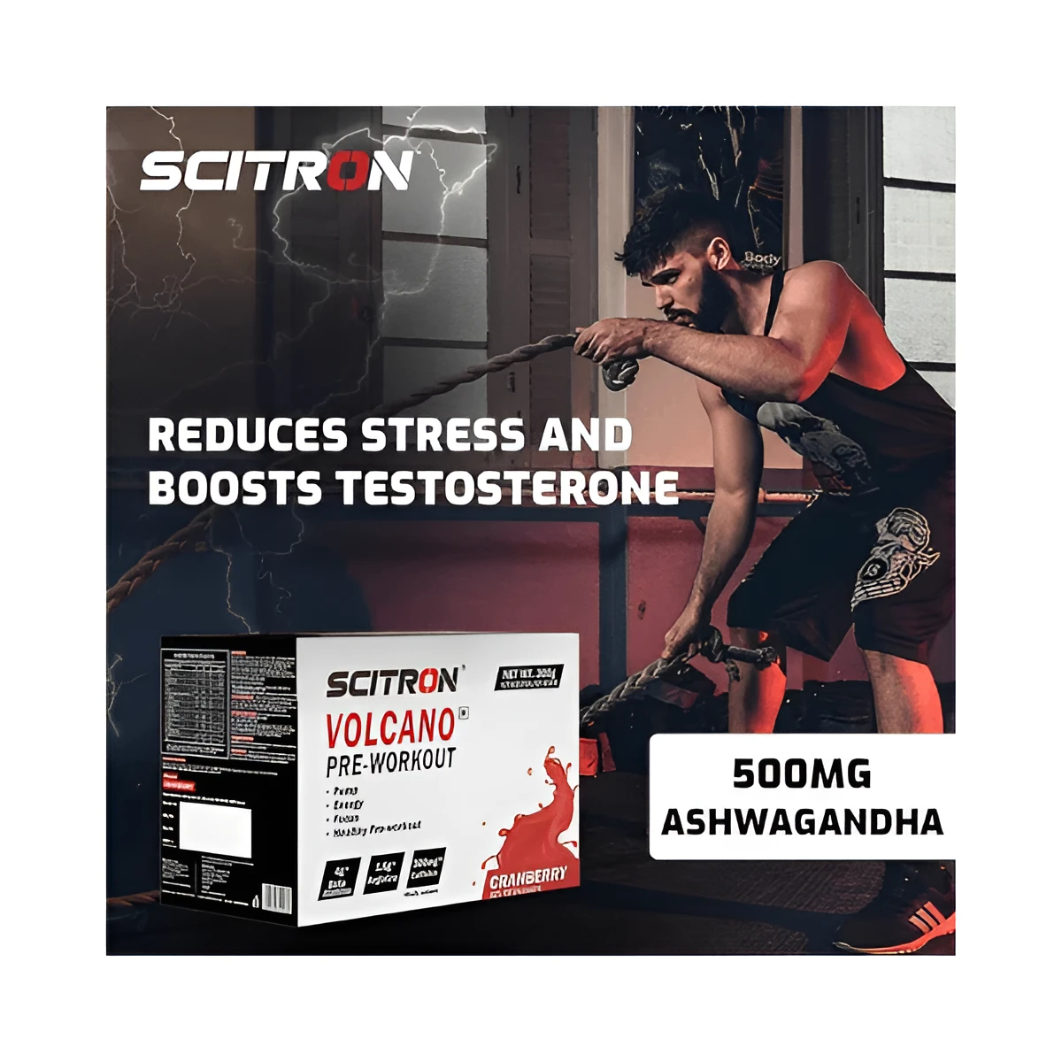 Scitron VOLCANO PRE WORKOUT 60 S view 3