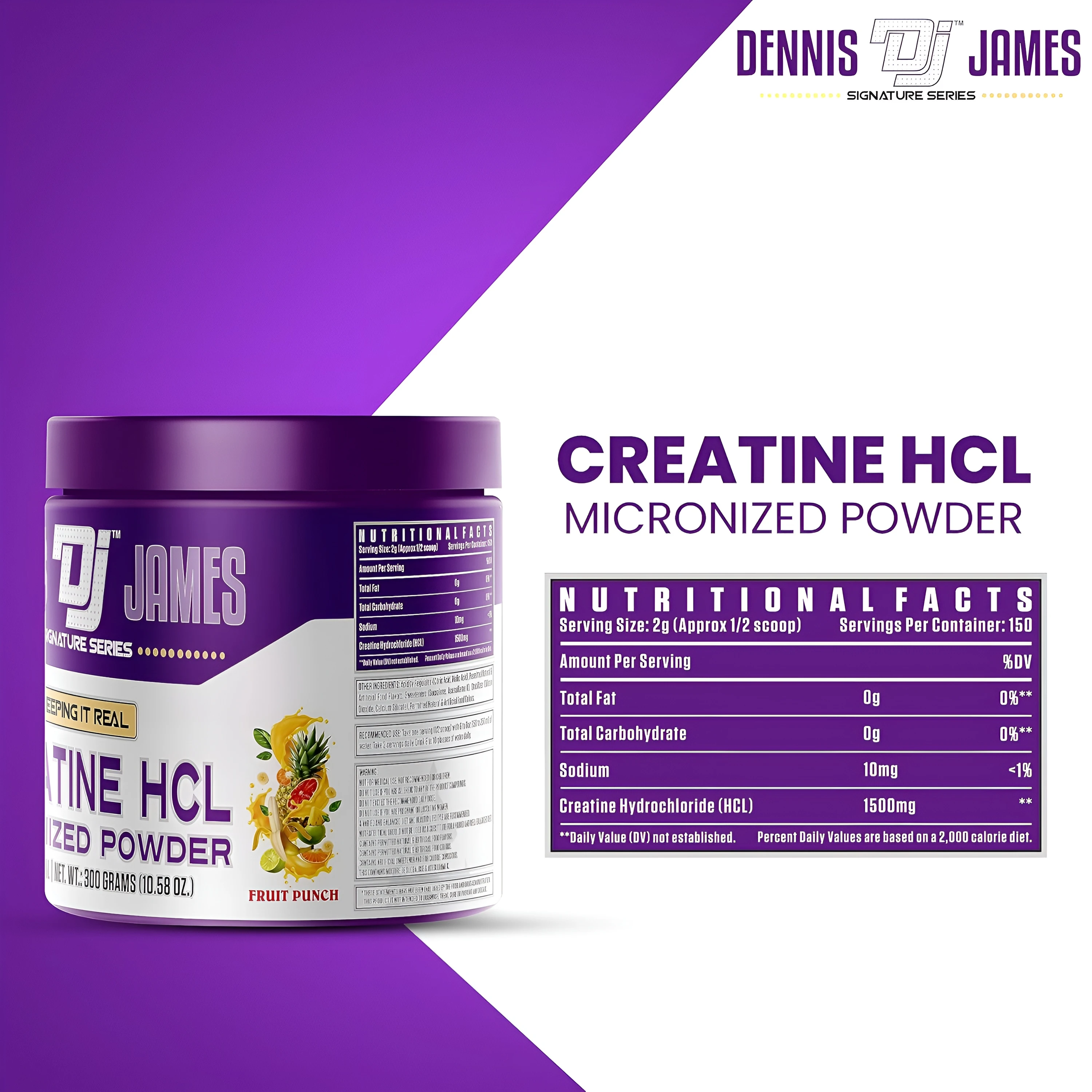 DENNIS JAMES CREATINE 100 S view 3
