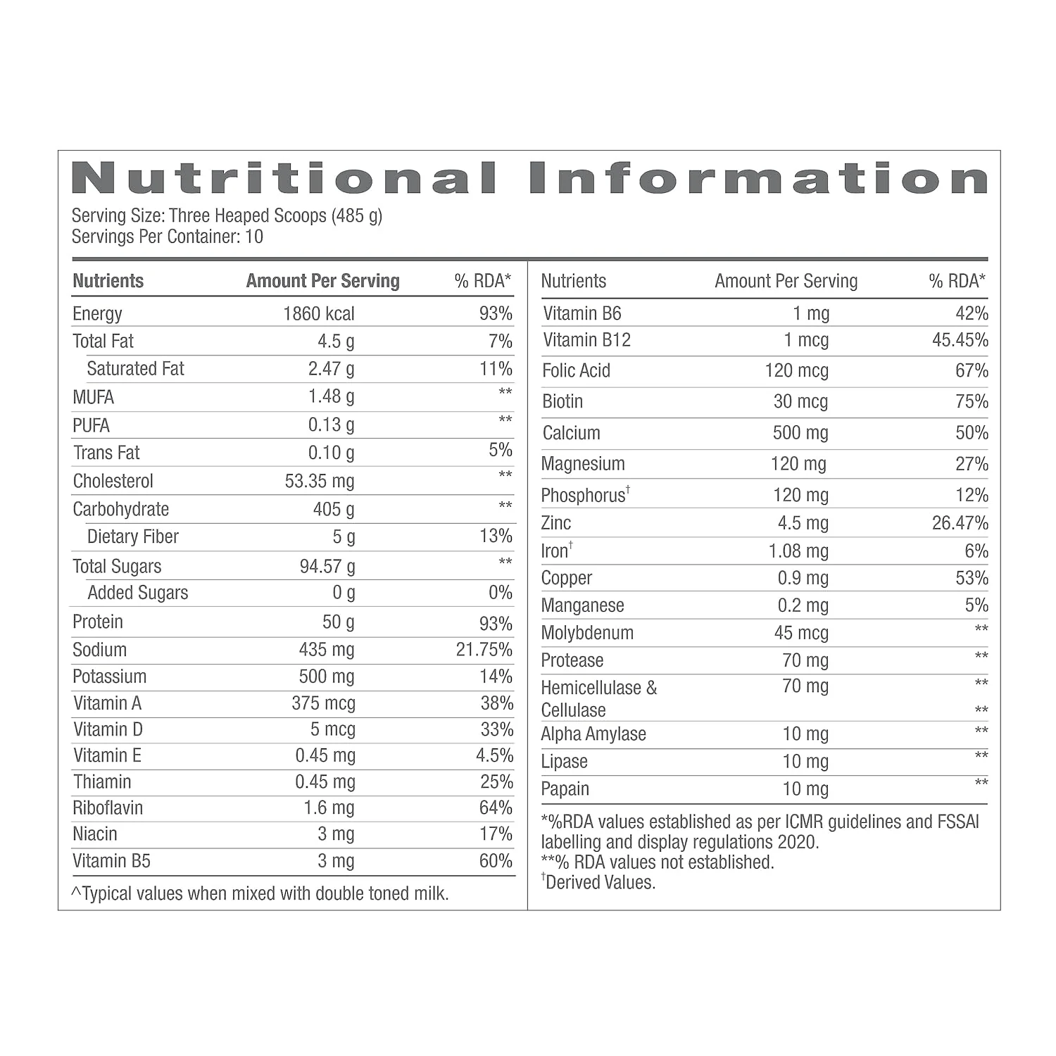 Gnc Performance WEIGHT GAINER 5 Kg view 2