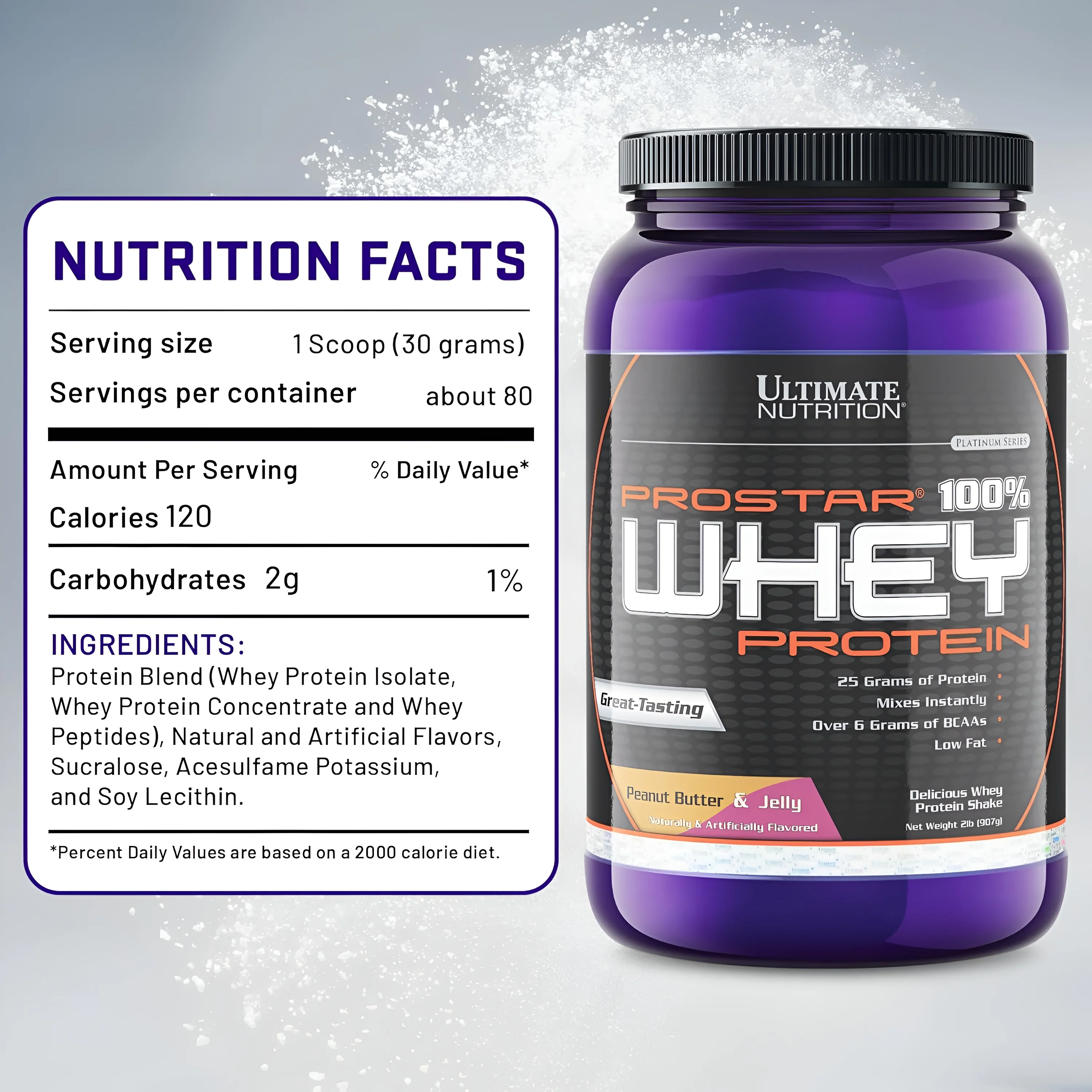 Ultimate Nutrition PRO STAR WHEY 2 KG view 3