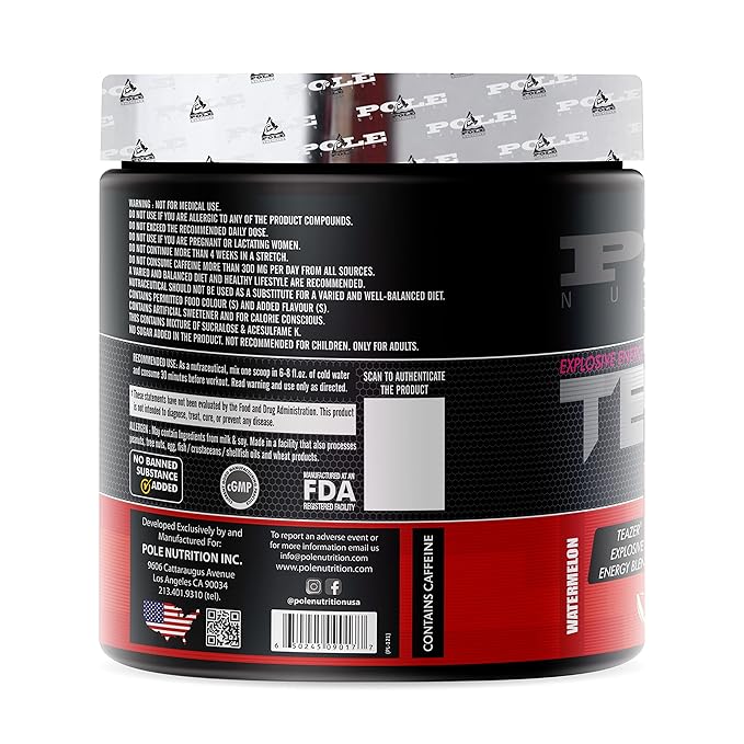Pole Nutrition TEAZER 30 Serving’s  view 4