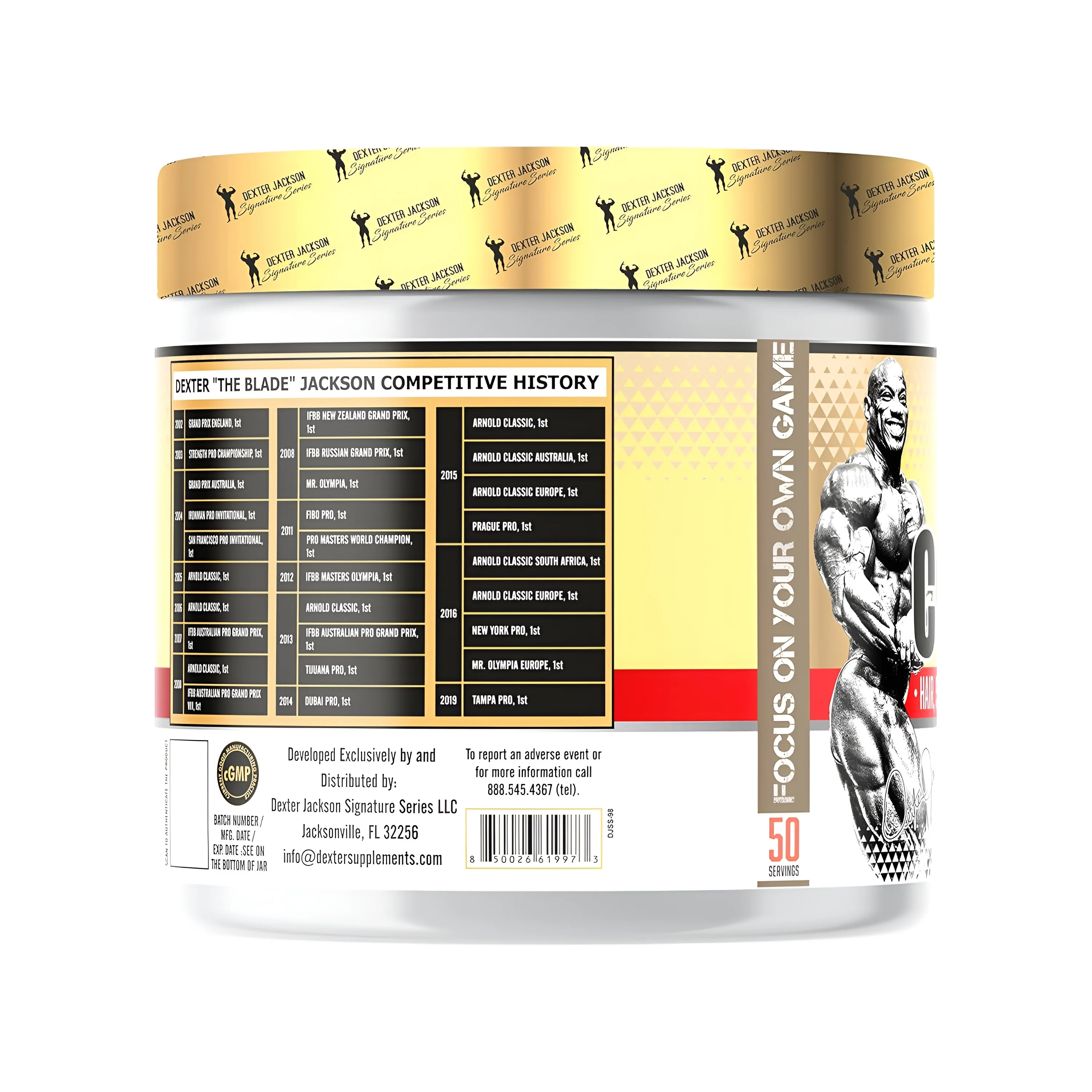 Dexter Jackson COLLAGEN 50 Serving’s  view 2