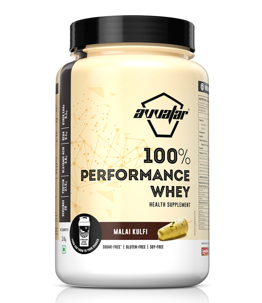 Avvatar 100% PERFORMANCE WHEY 1KG & 2kg
