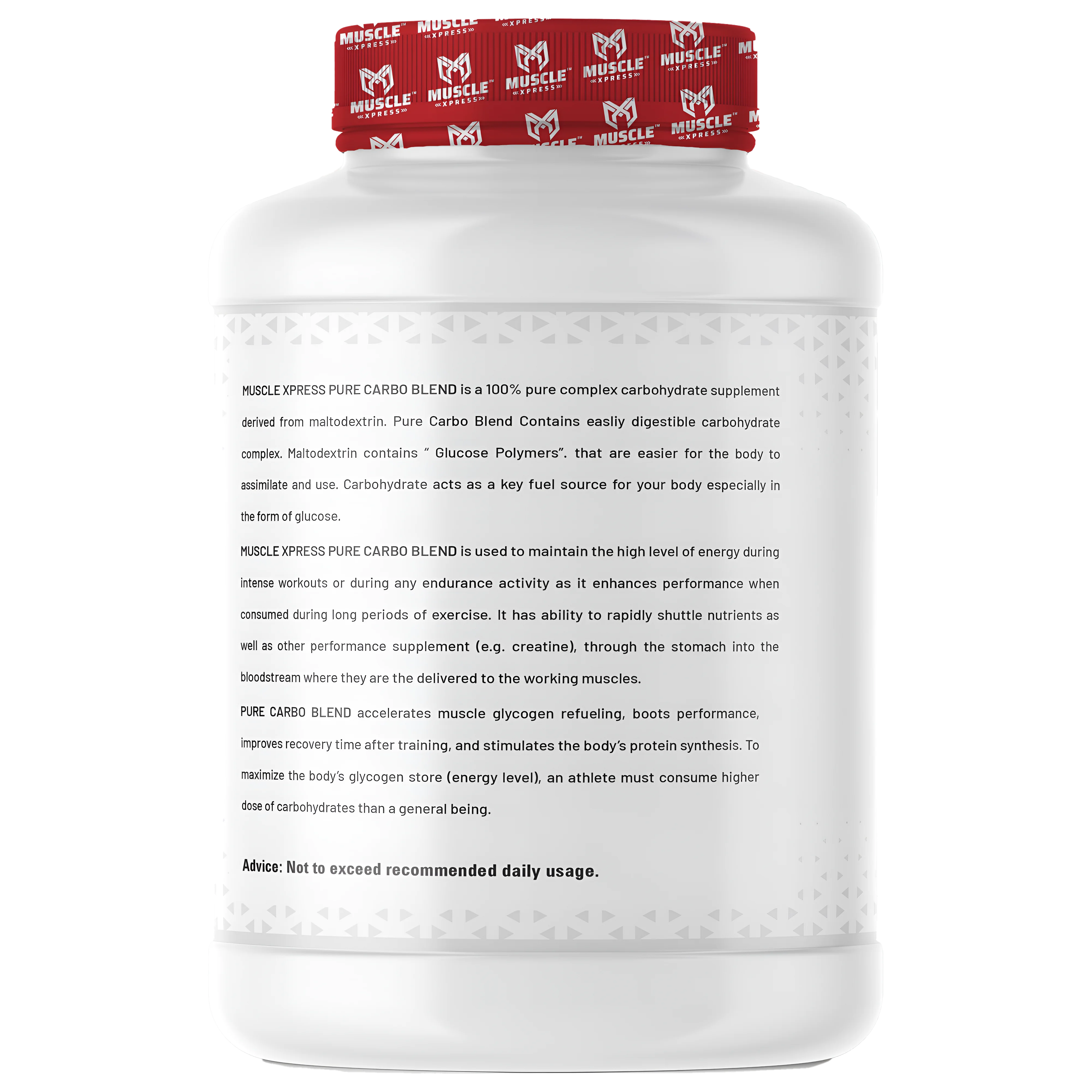 Muscle Xpress CARBO BLEND 3kg view 3